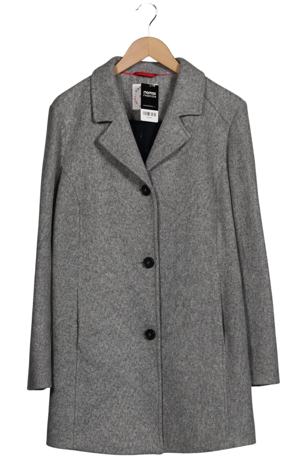 

s.Oliver Damen Mantel, grau, Gr. 44