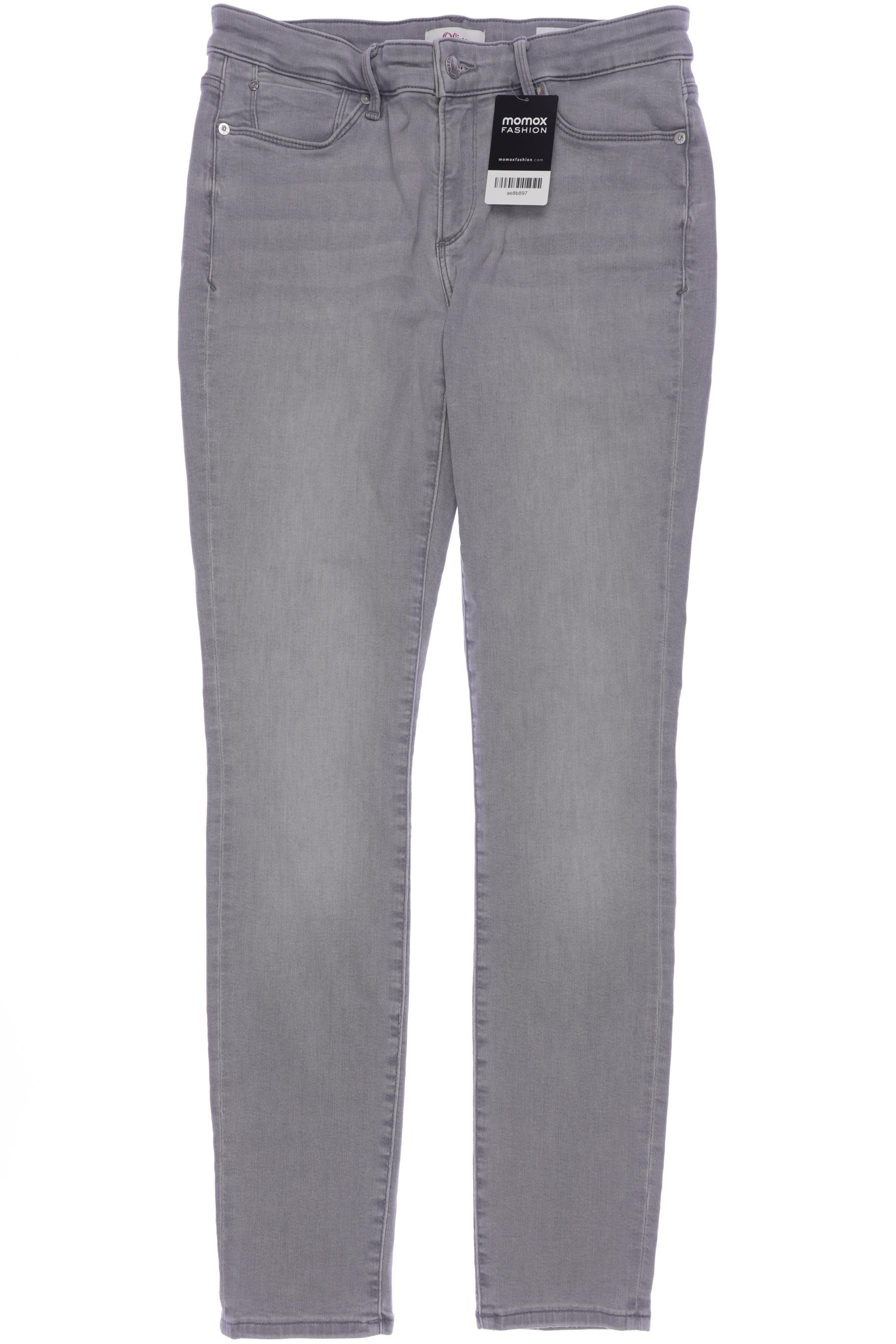 

s.Oliver Damen Jeans, grau, Gr. 38
