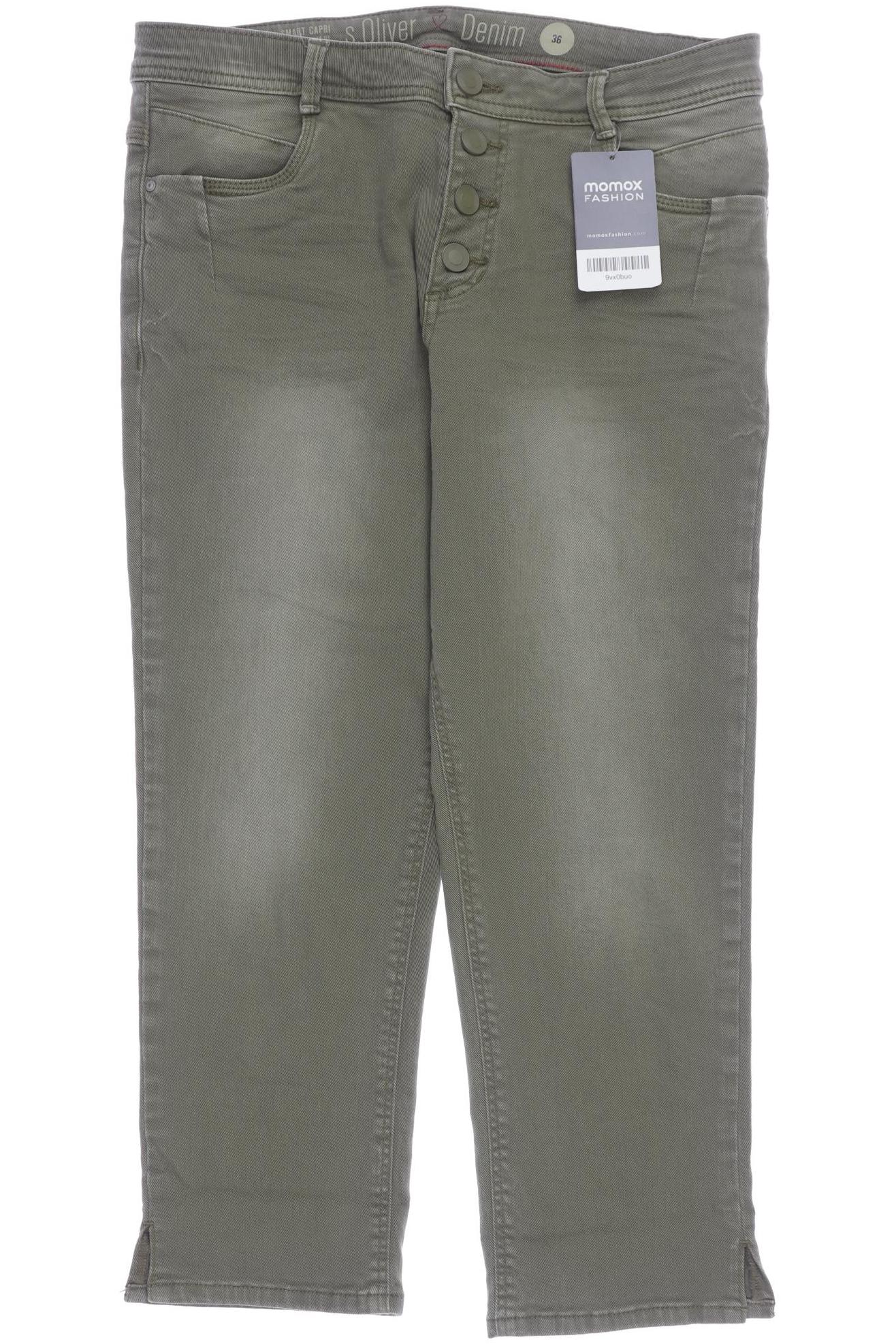 

s.Oliver Damen Shorts, grün, Gr. 36