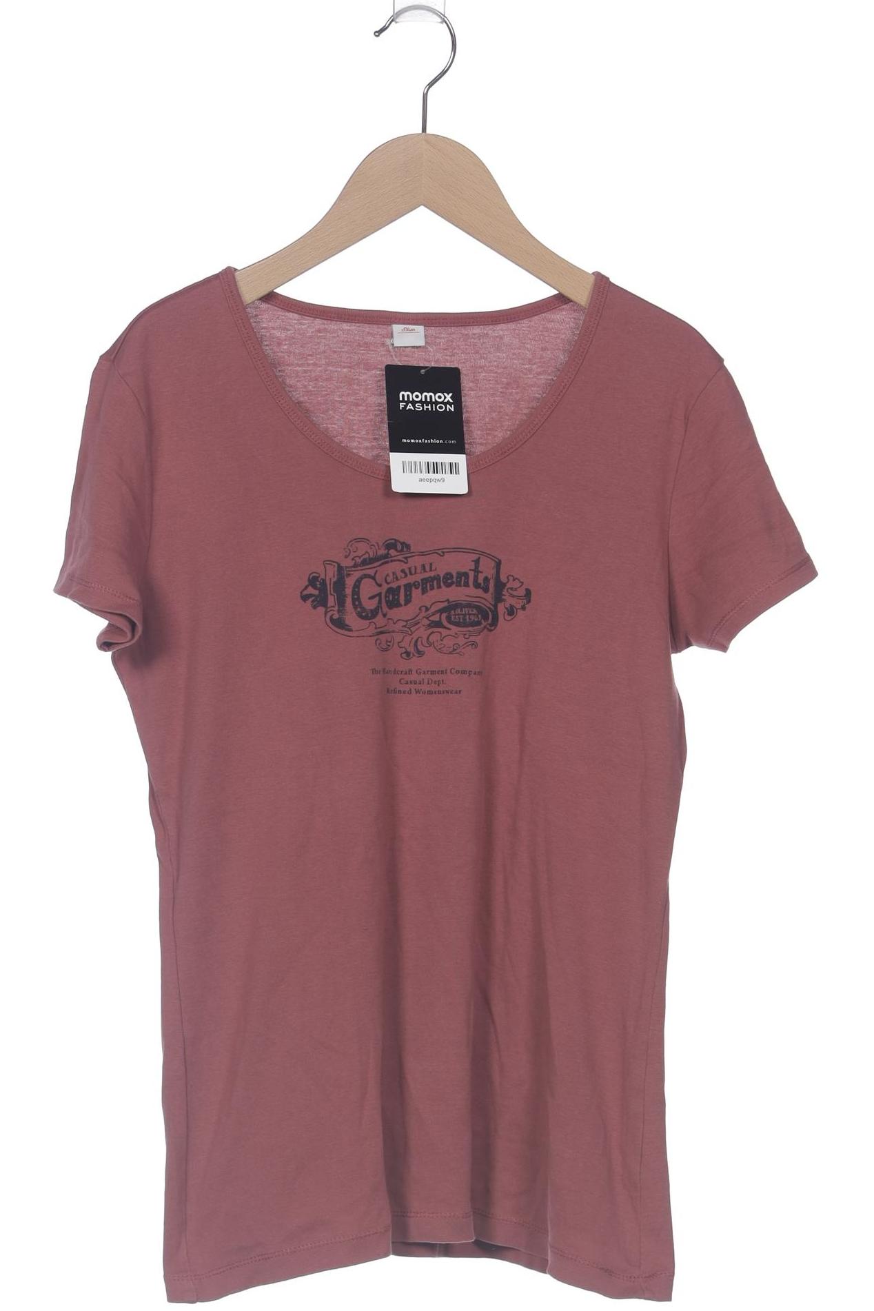 

s.Oliver Damen T-Shirt, pink, Gr. 40