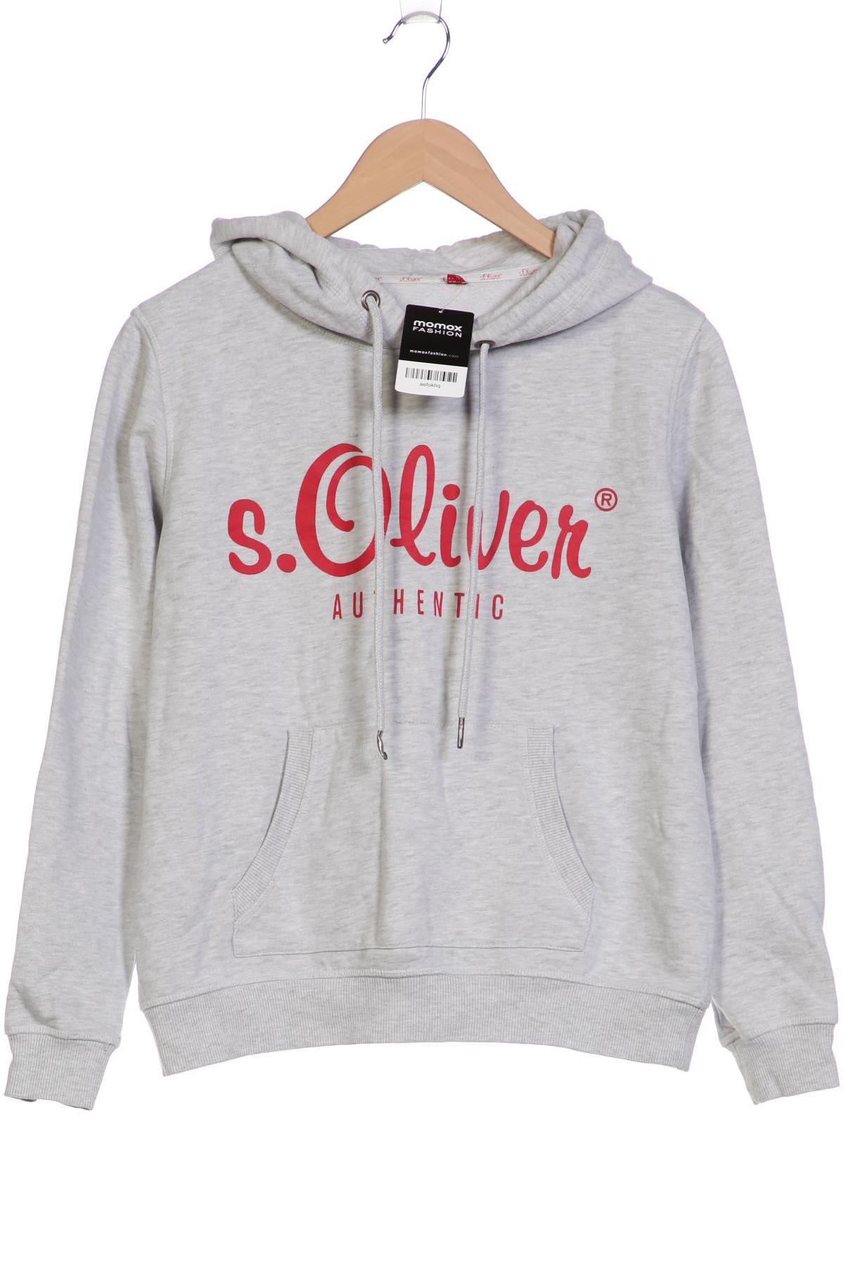 

s.Oliver Damen Kapuzenpullover, grau, Gr. 36