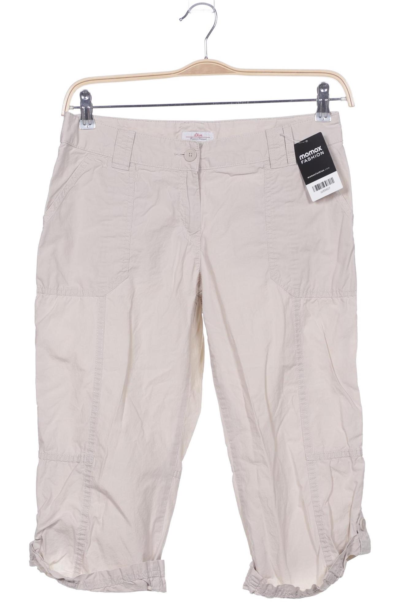 

s.Oliver Damen Shorts, cremeweiß, Gr. 38