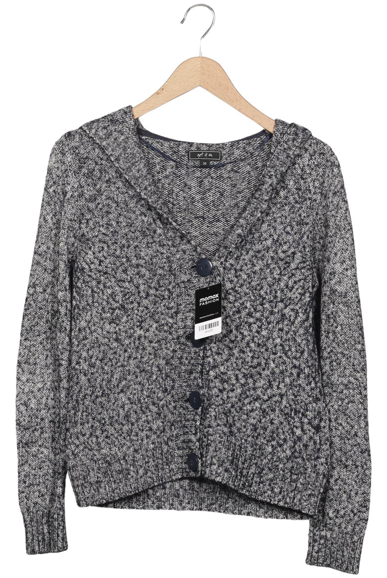 

s.Oliver Damen Strickjacke, grau, Gr. 36