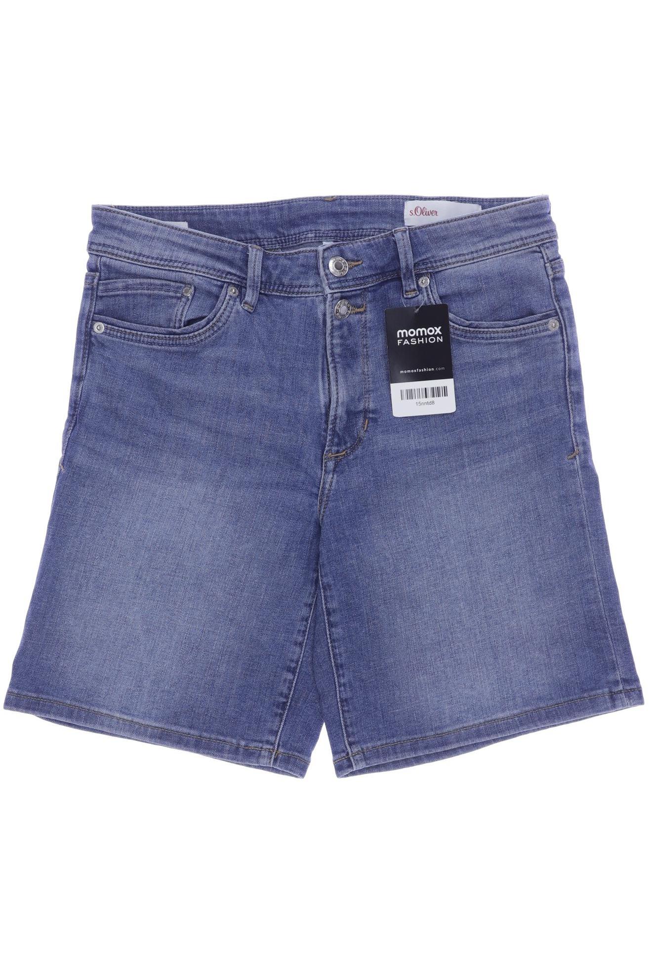 

s.Oliver Damen Shorts, blau, Gr. 34