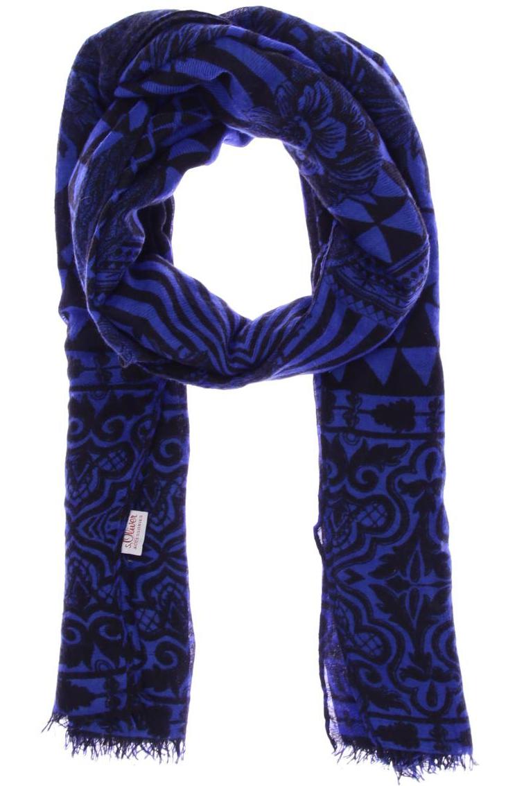 

s.Oliver Damen Schal, marineblau, Gr.