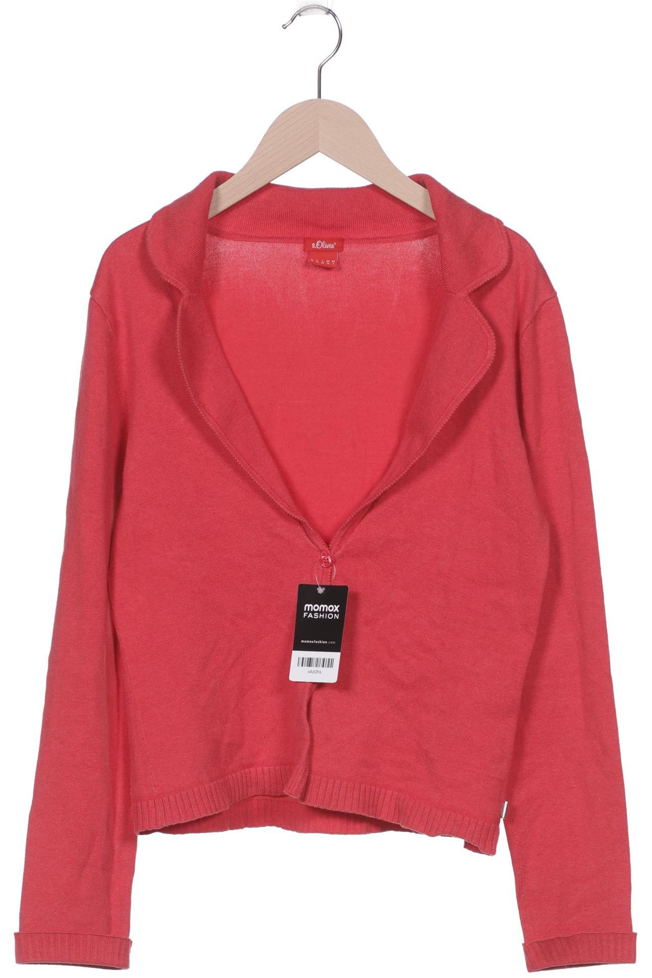 

s.Oliver Damen Strickjacke, rot, Gr. 36