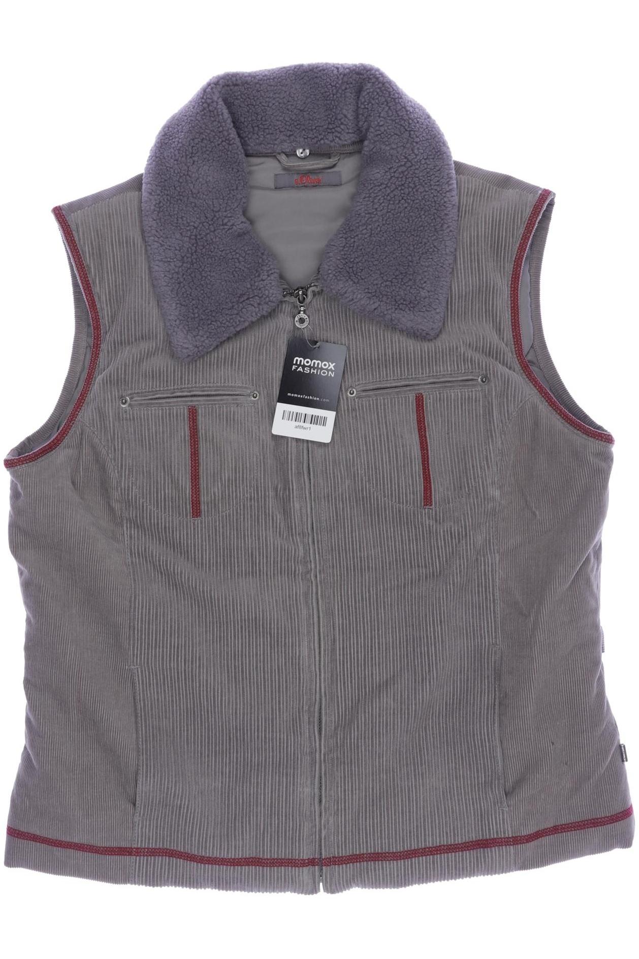 

s.Oliver Damen Weste, beige, Gr. 48