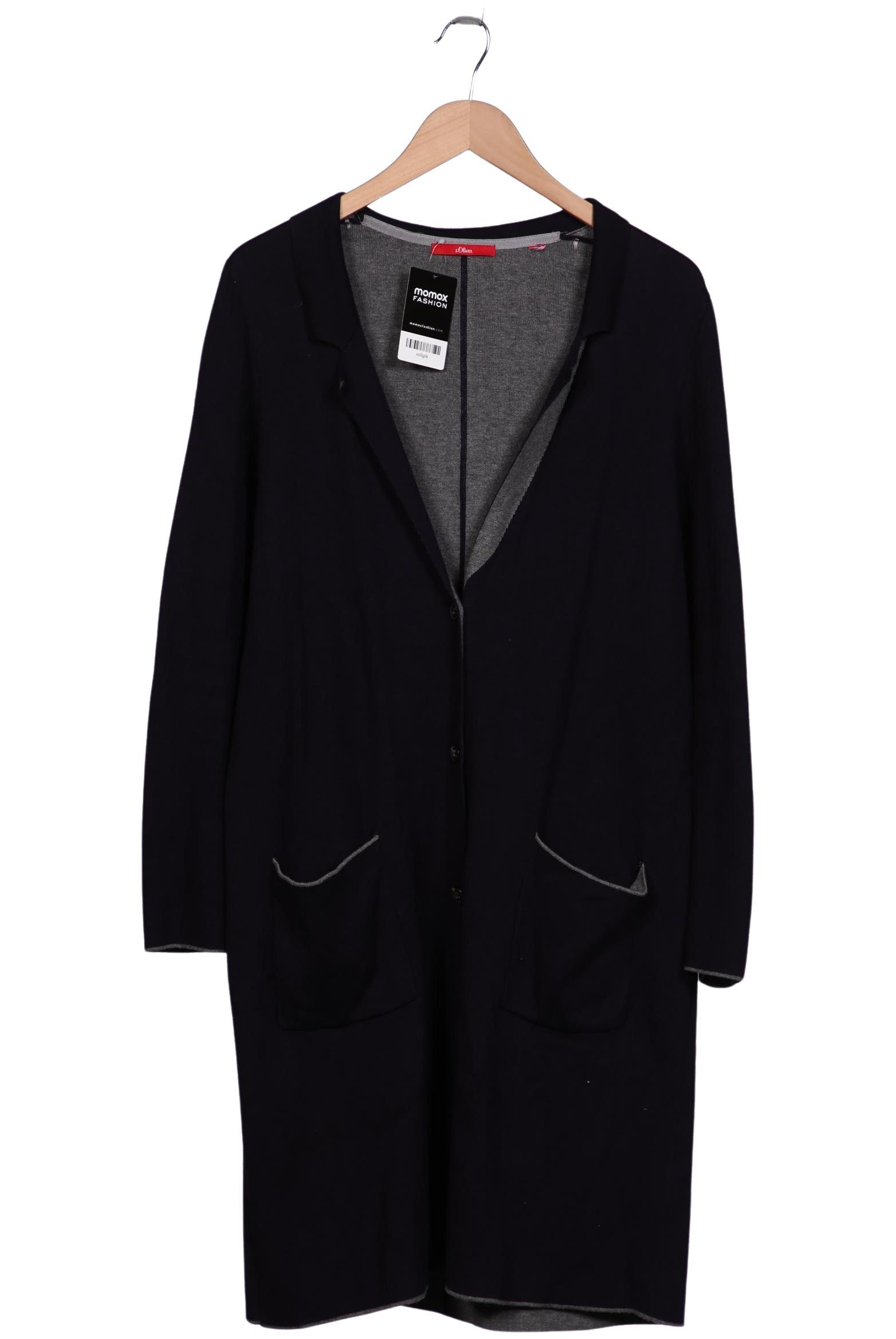 

s.Oliver Damen Strickjacke, marineblau, Gr. 46