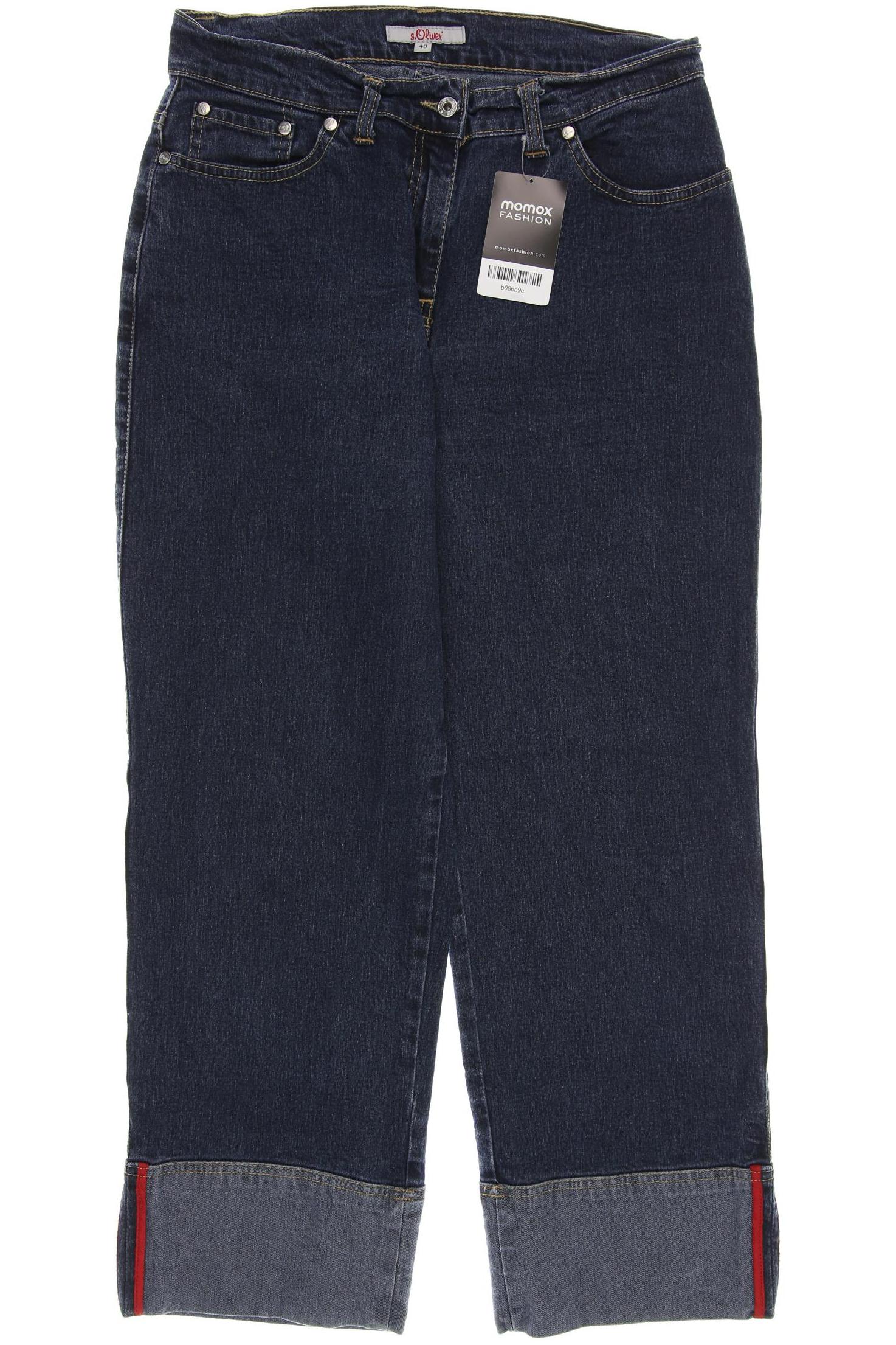 

s.Oliver Damen Jeans, marineblau
