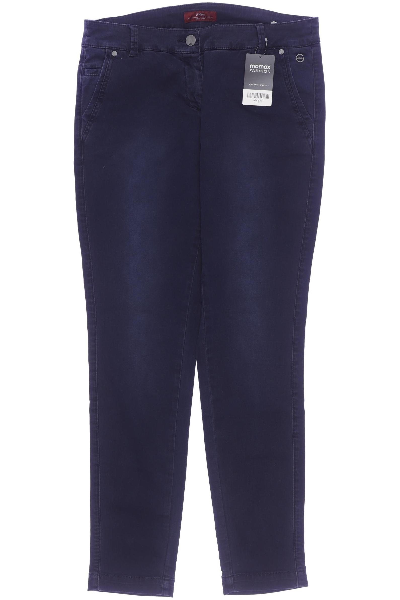 

s.Oliver Damen Stoffhose, marineblau, Gr. 36