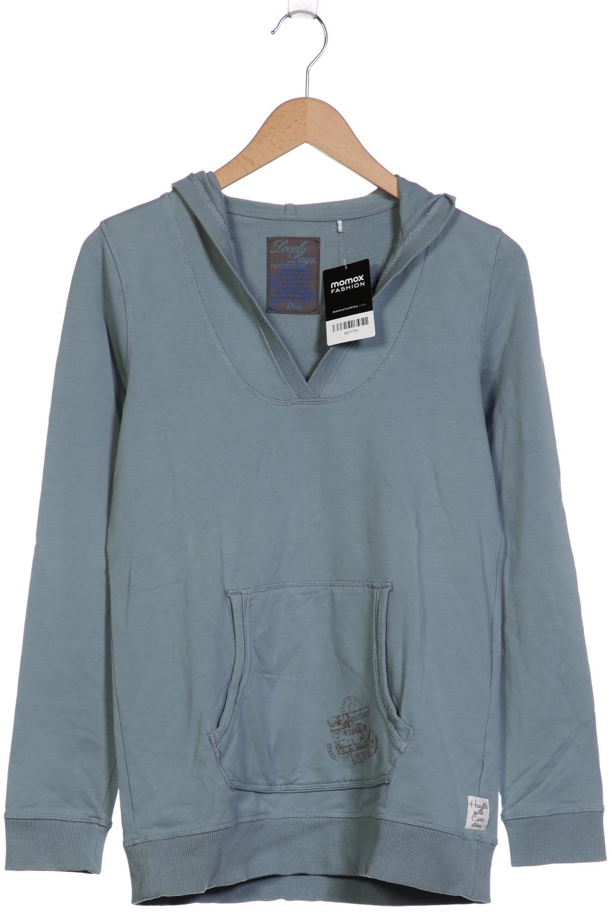 

s.Oliver Damen Kapuzenpullover, hellblau, Gr. 44