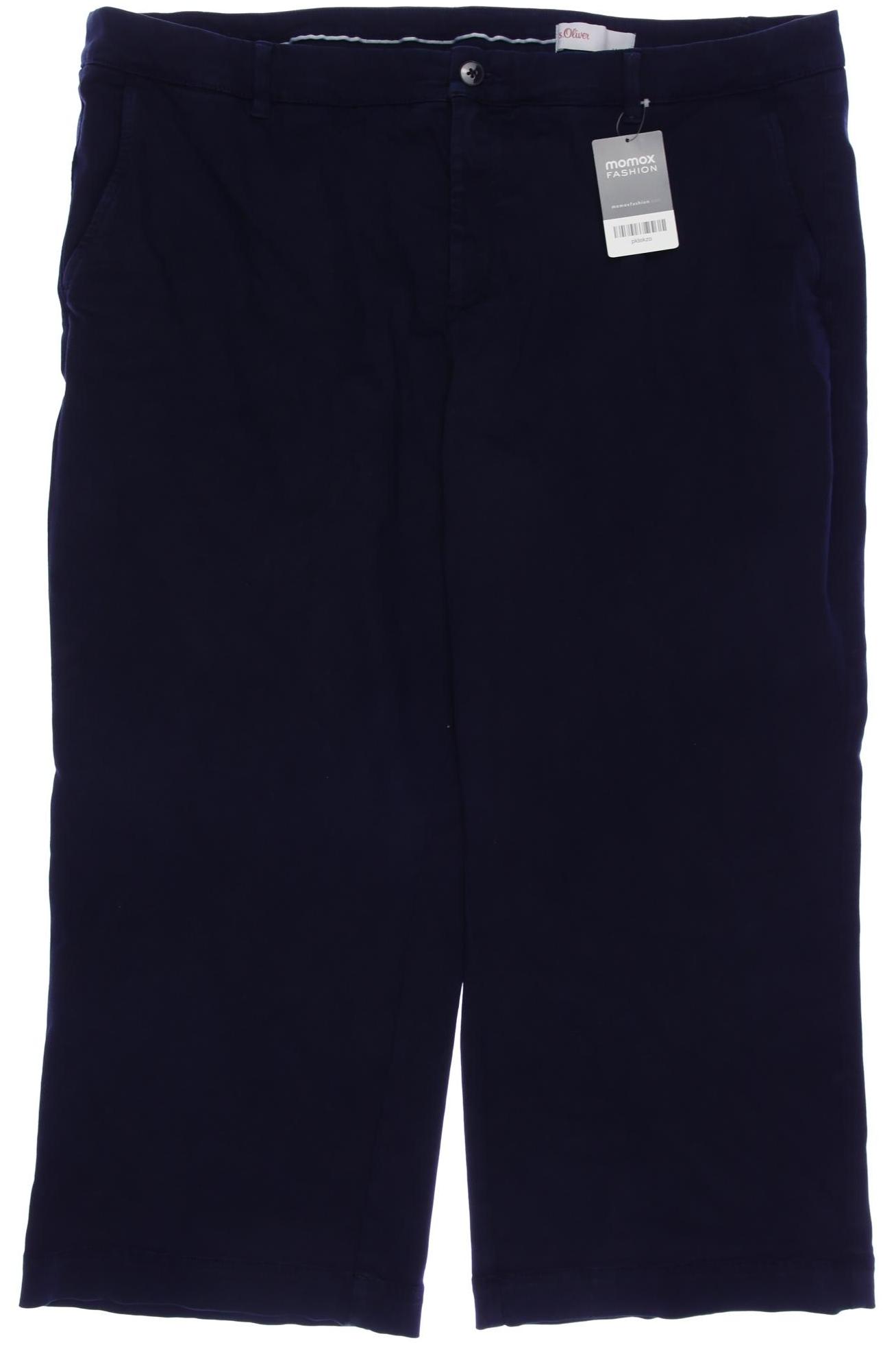 Thumbnail - s.Oliver Damen Stoffhose, marineblau, Gr. 52