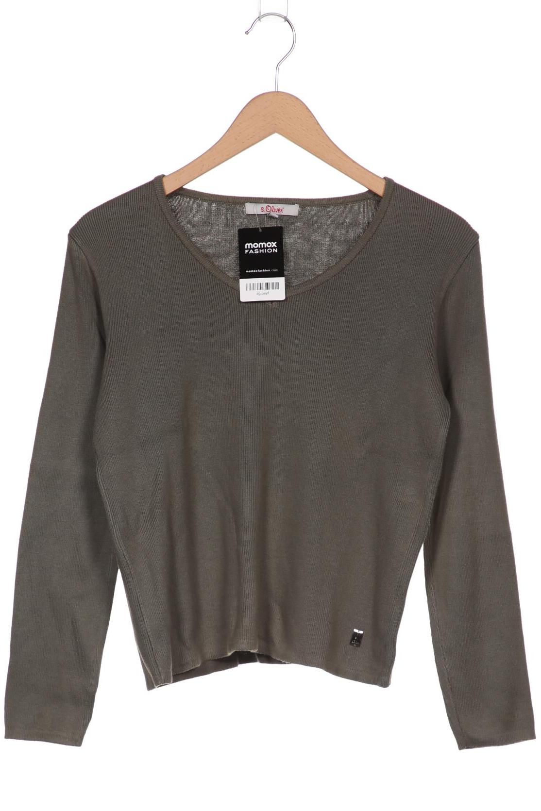 

s.Oliver Damen Pullover, grün