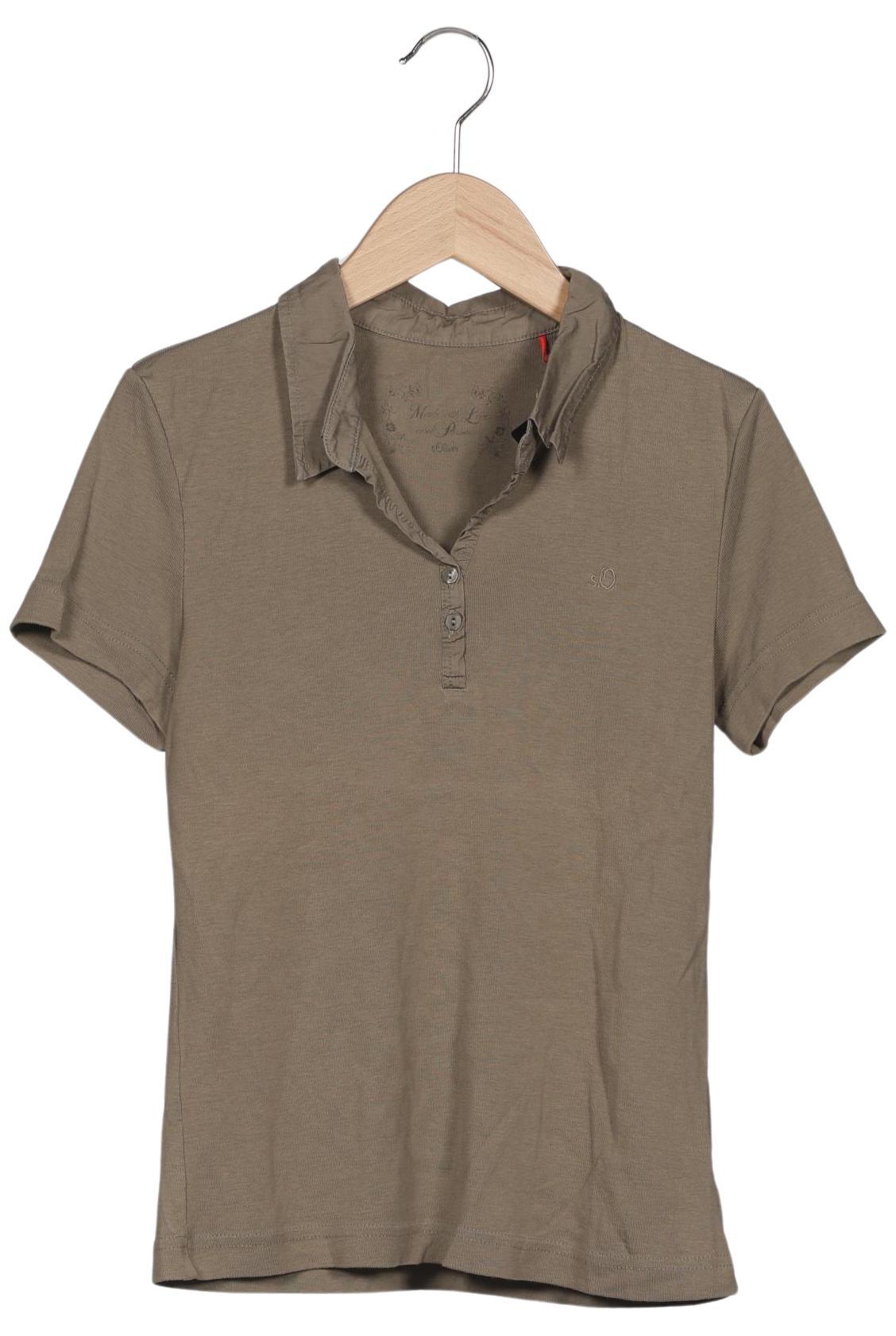 

s.Oliver Damen T-Shirt, braun, Gr. 38