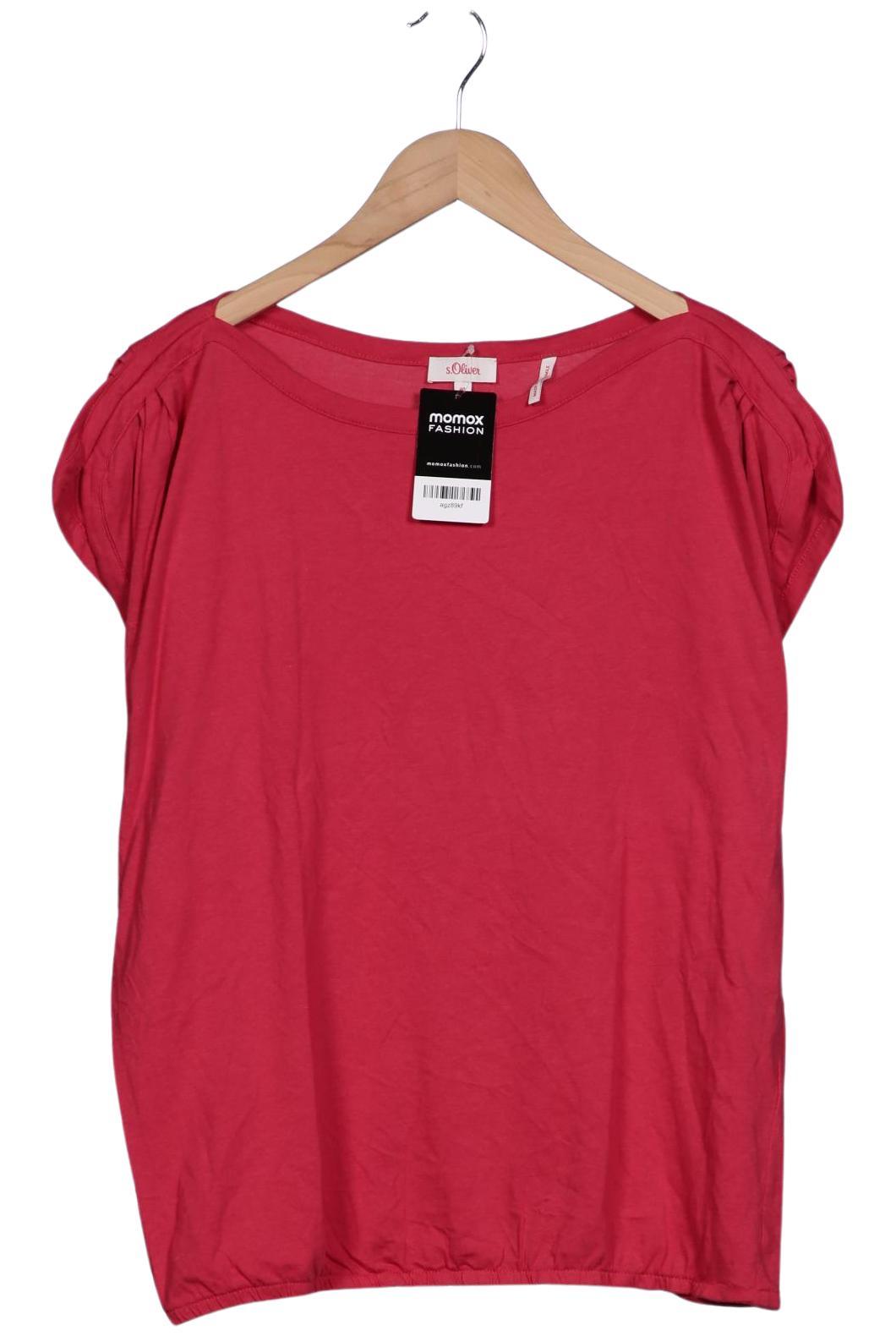 

s.Oliver Damen T-Shirt, pink, Gr. 40
