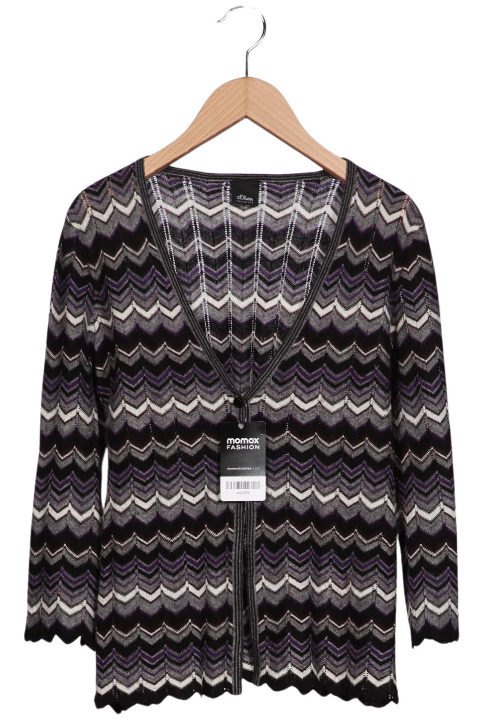 

s.Oliver Damen Strickjacke, mehrfarbig, Gr. 40