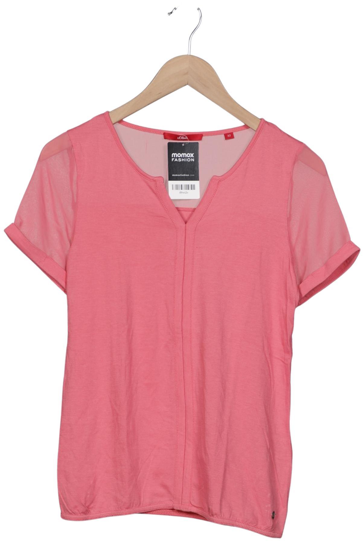 

s.Oliver Damen T-Shirt, pink, Gr. 32