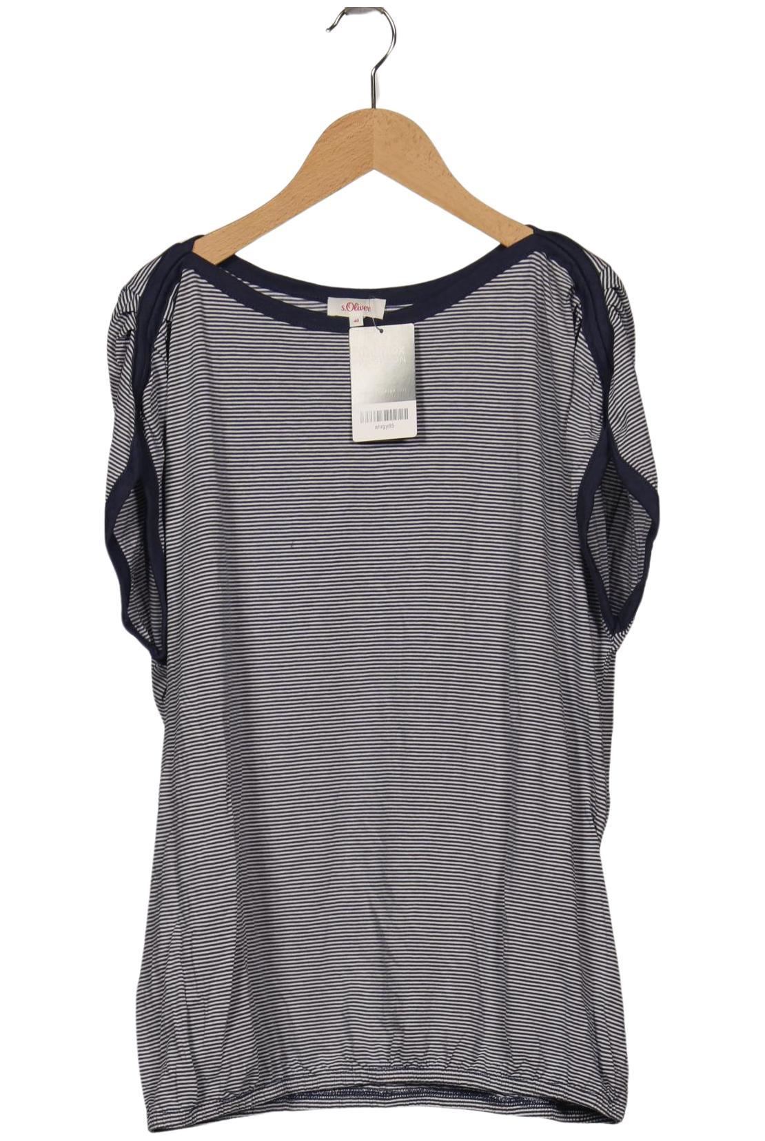

s.Oliver Damen T-Shirt, marineblau, Gr. 40