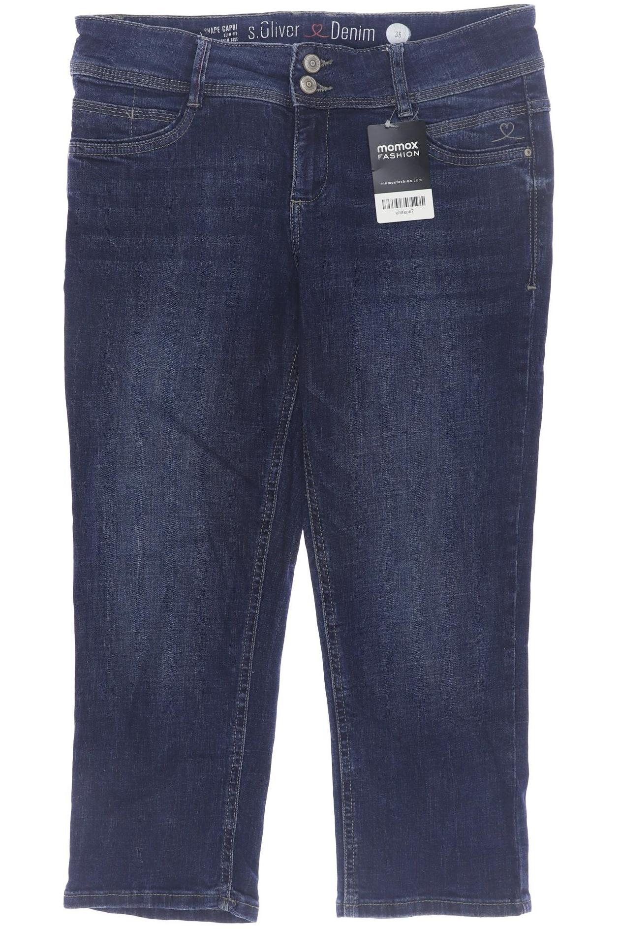 

s.Oliver Damen Jeans, blau