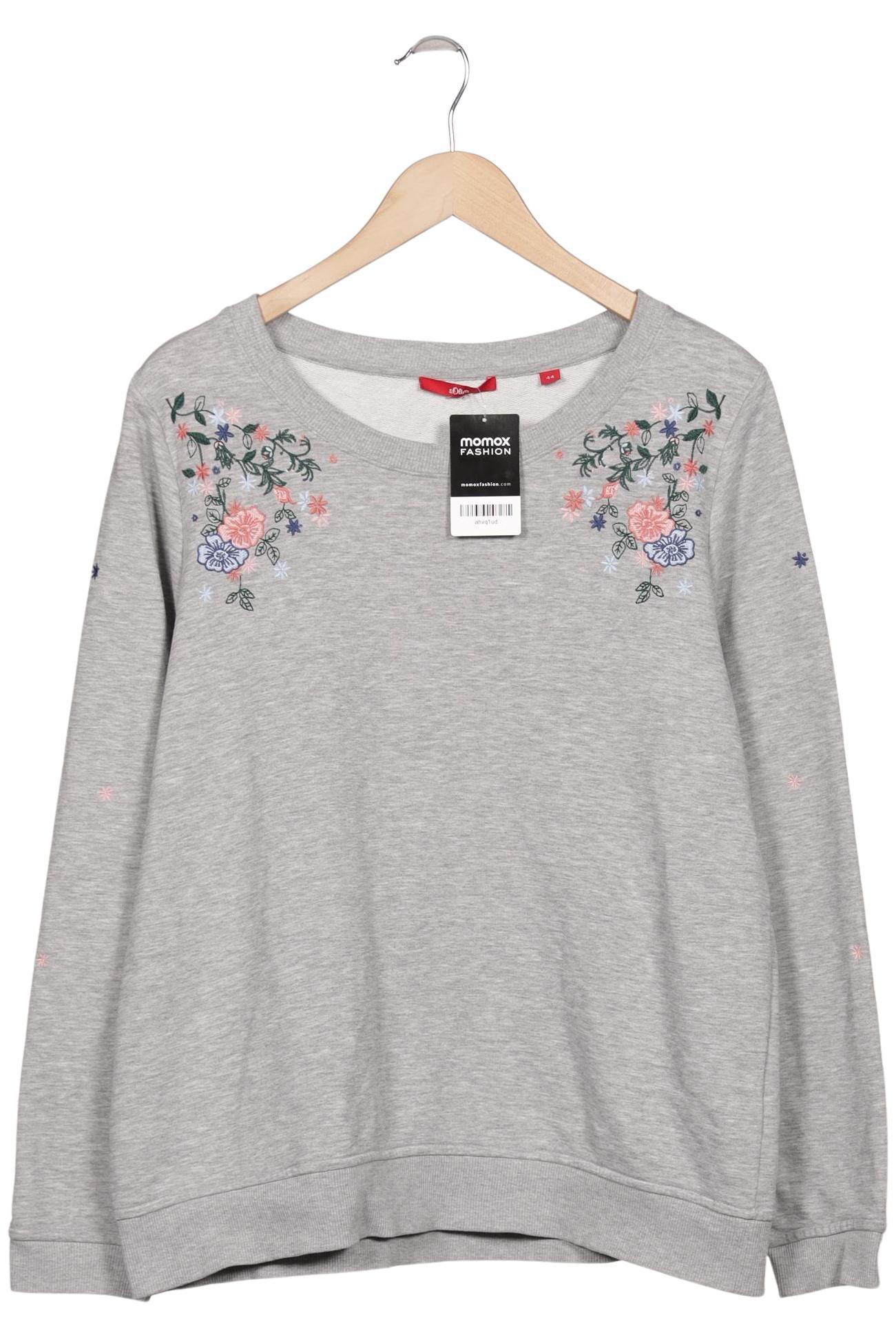 

s.Oliver Damen Sweatshirt, grau, Gr. 44