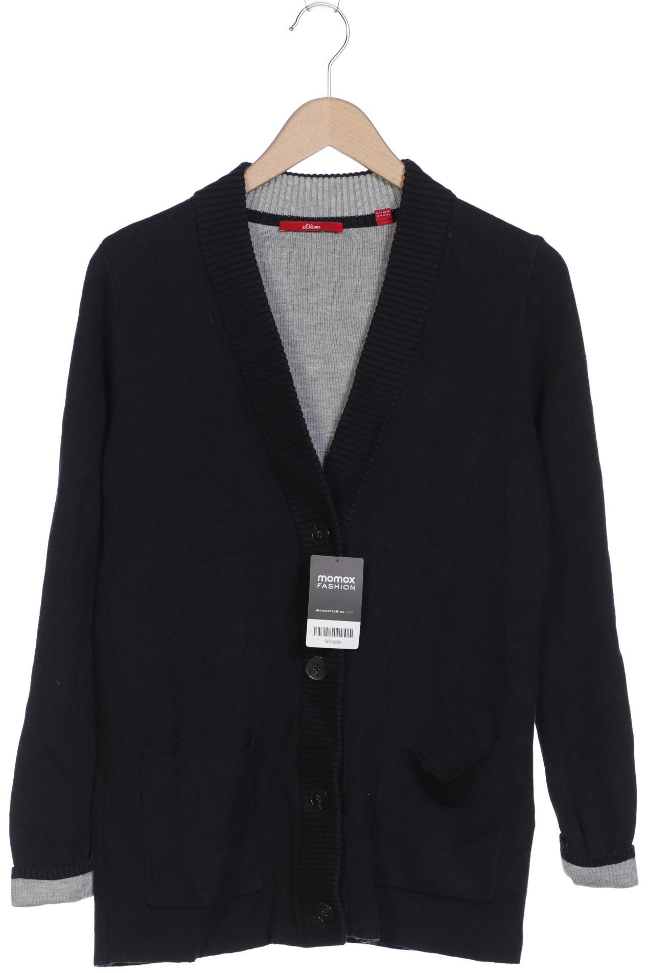 

s.Oliver Damen Strickjacke, marineblau, Gr. 36