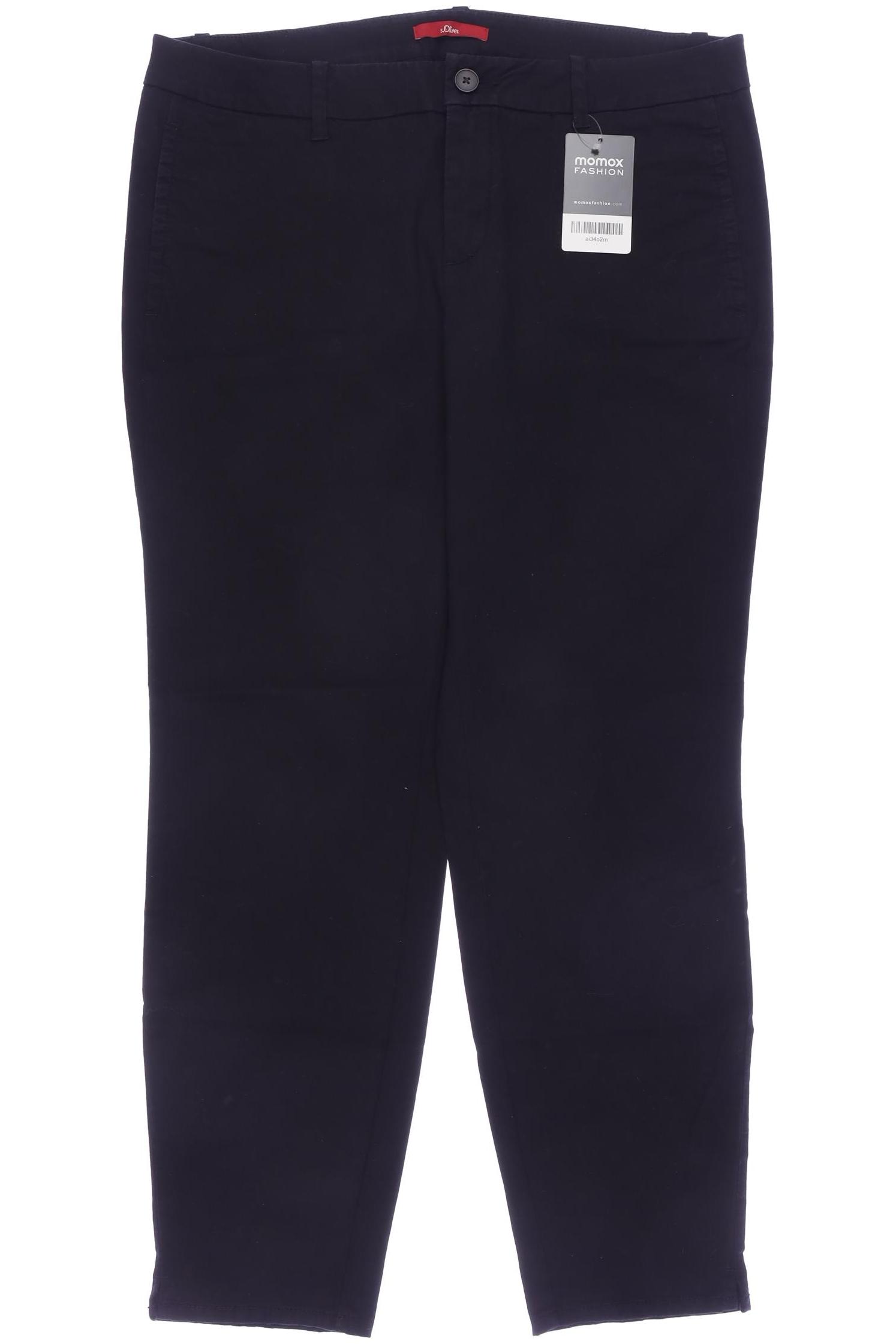 

s.Oliver Damen Stoffhose, schwarz, Gr. 40