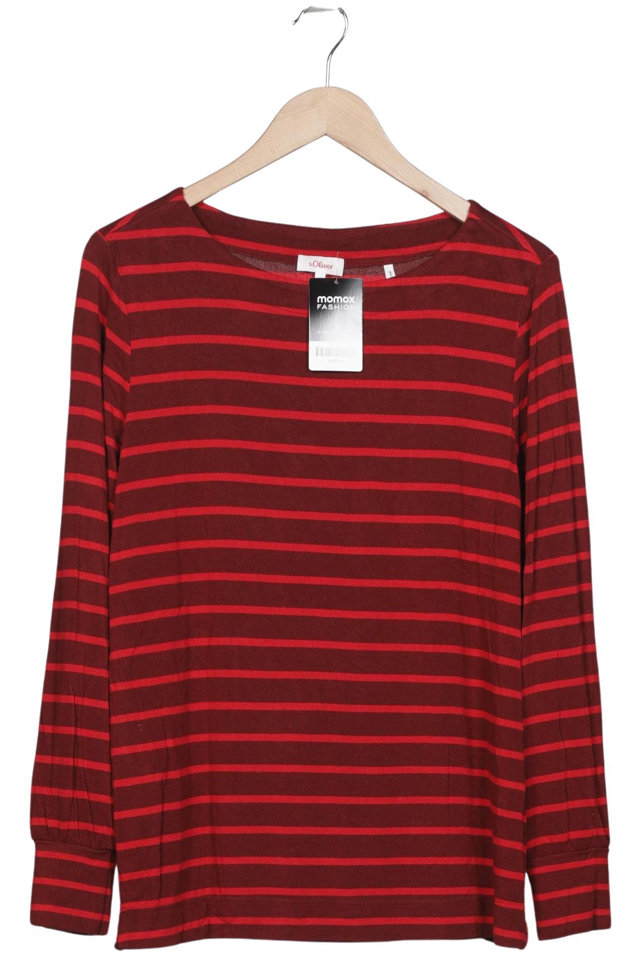 

s.Oliver Damen Langarmshirt, rot, Gr. 40