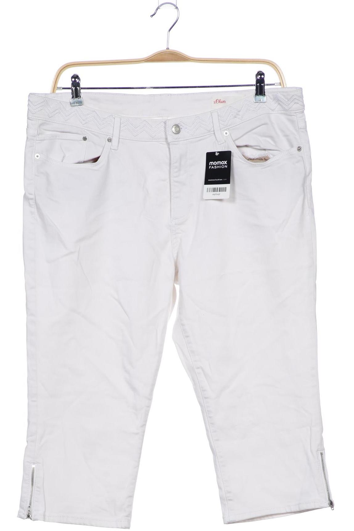 

s.Oliver Damen Jeans, weiß, Gr. 46