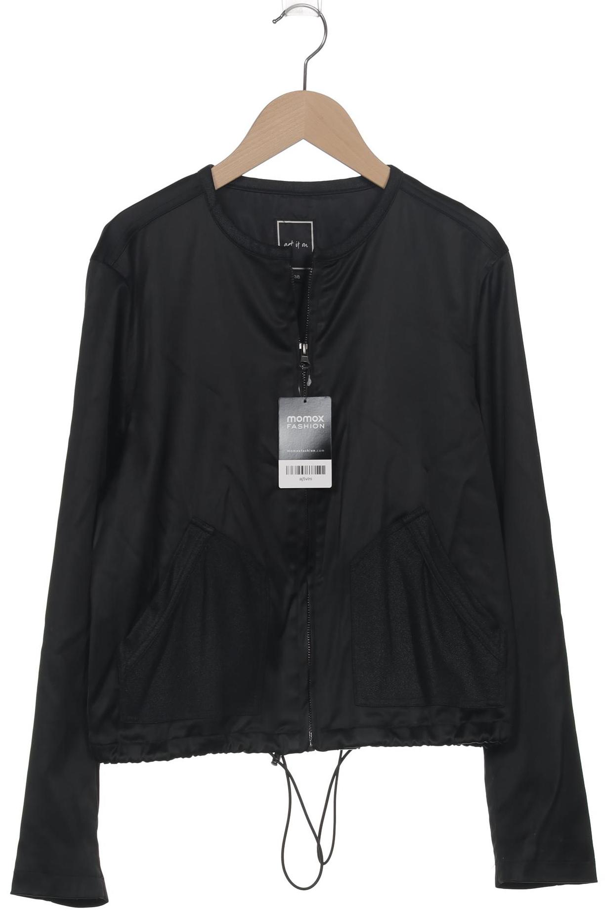 

s.Oliver Damen Jacke, schwarz, Gr. 38