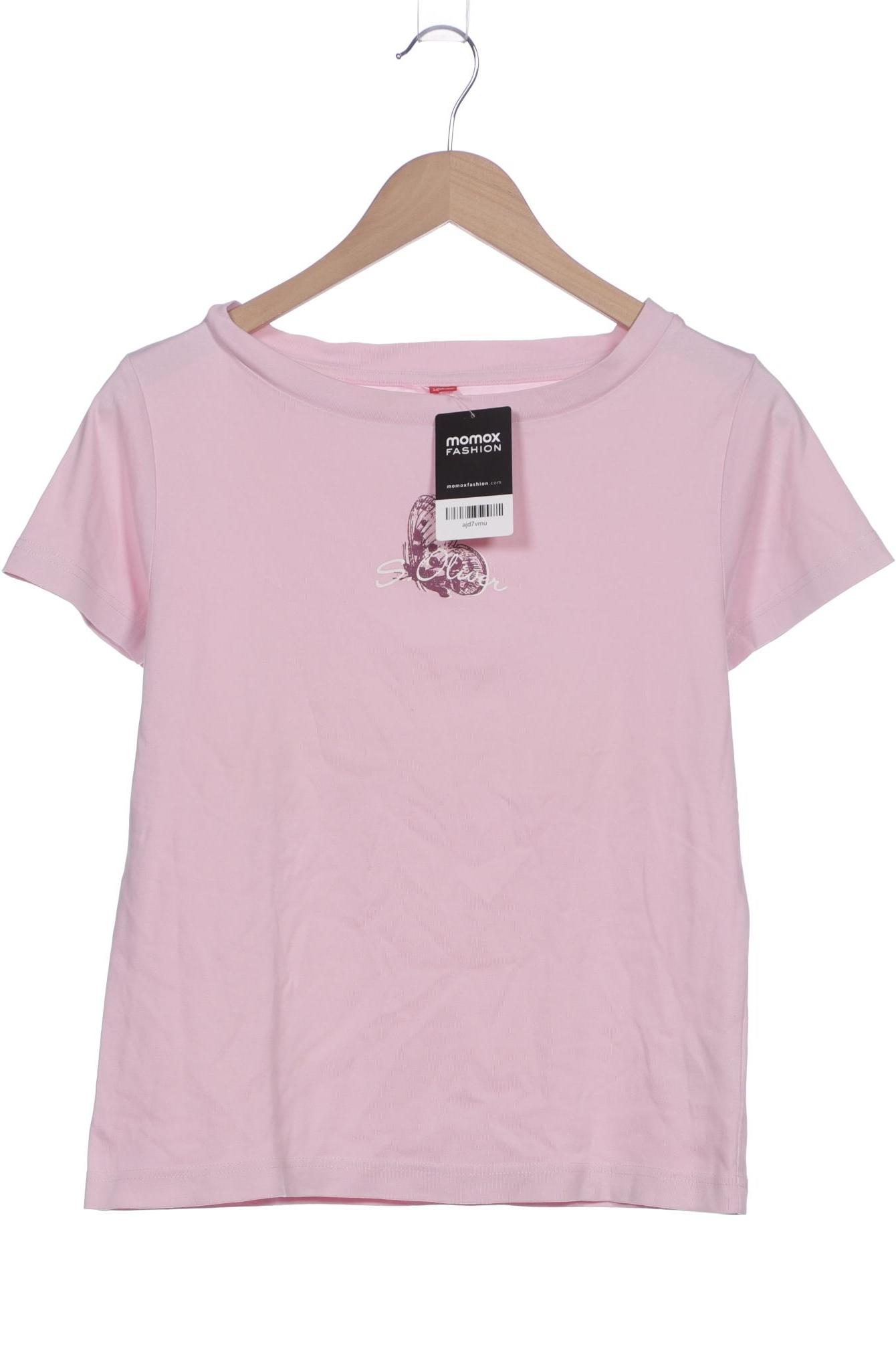 

s.Oliver Damen T-Shirt, pink, Gr. 42