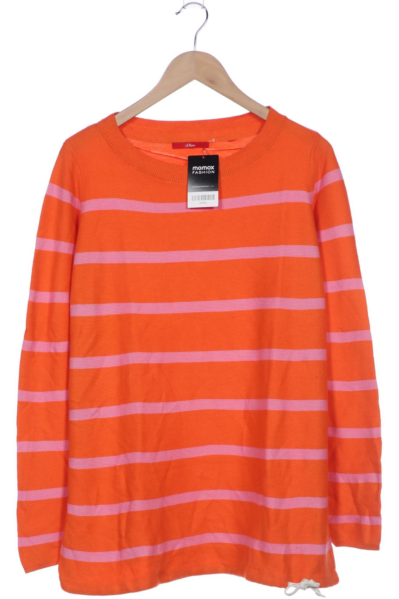 

s.Oliver Damen Pullover, orange, Gr. 44