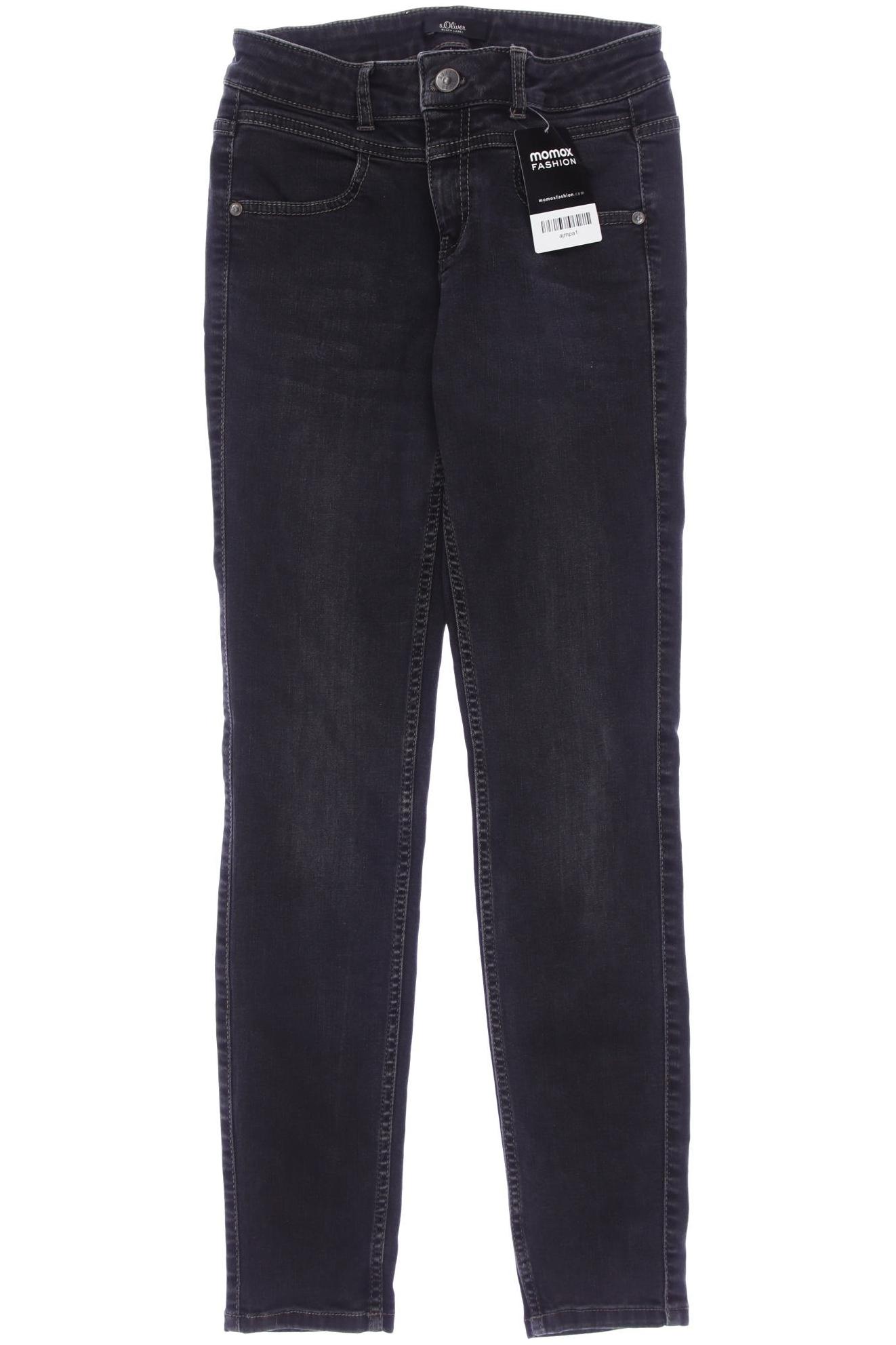 Thumbnail - s.Oliver Damen Jeans, schwarz, Gr. 25