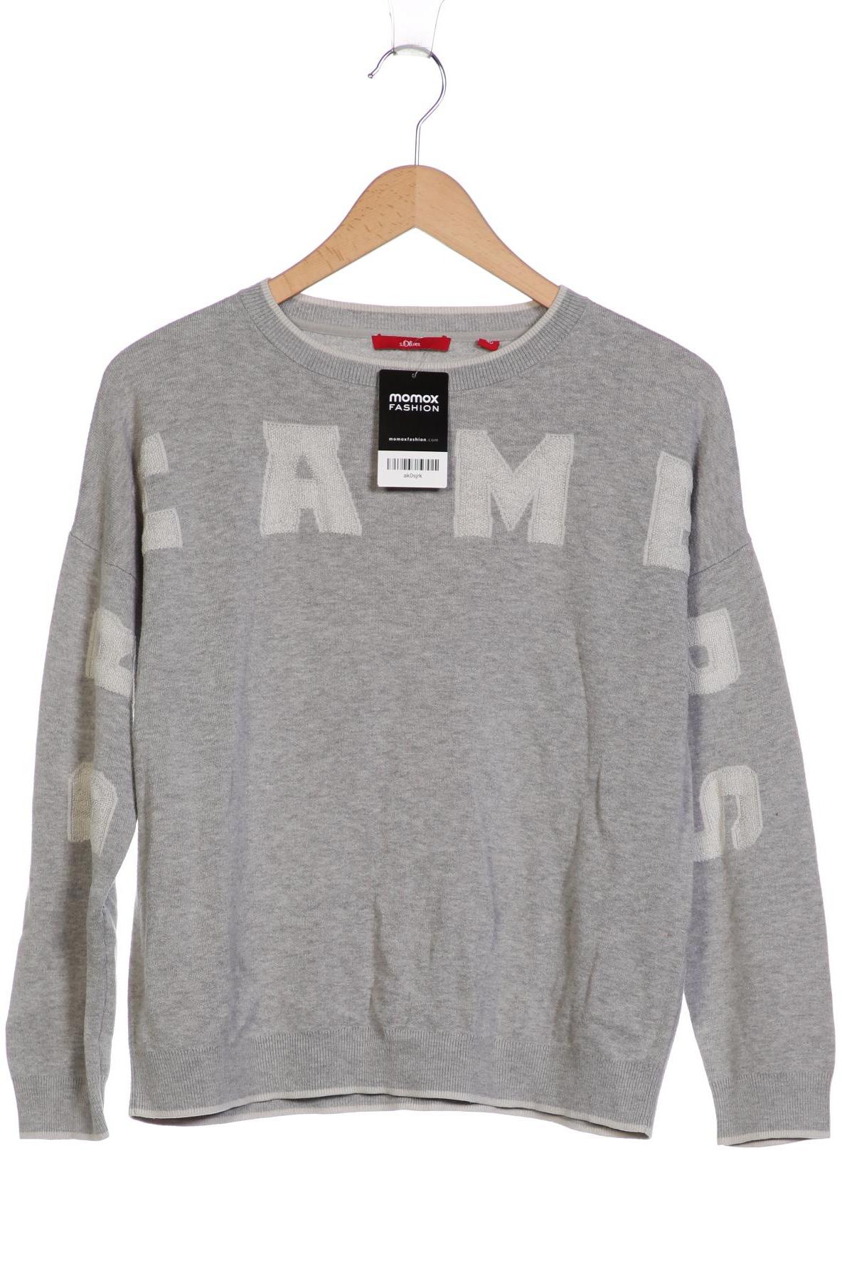 

s.Oliver Damen Pullover, grau, Gr. 40