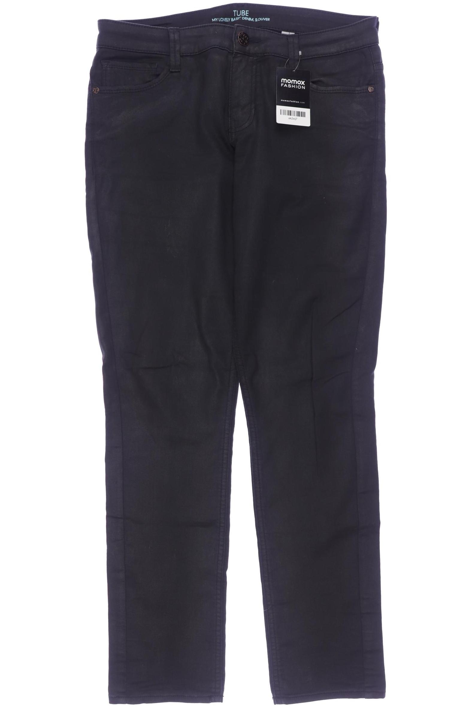 

s.Oliver Damen Stoffhose, schwarz, Gr. 40