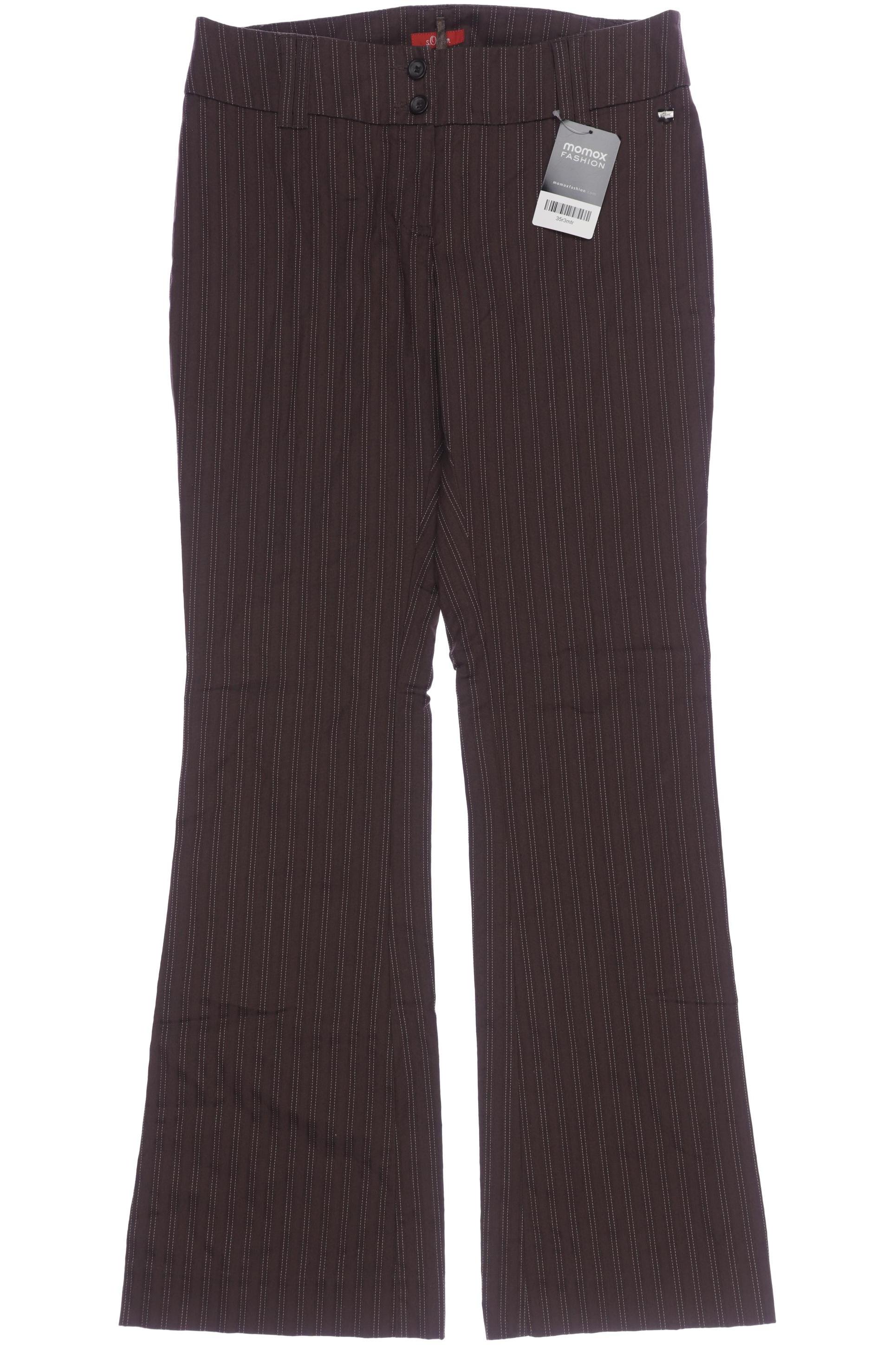 

s.Oliver Damen Stoffhose, braun, Gr. 36