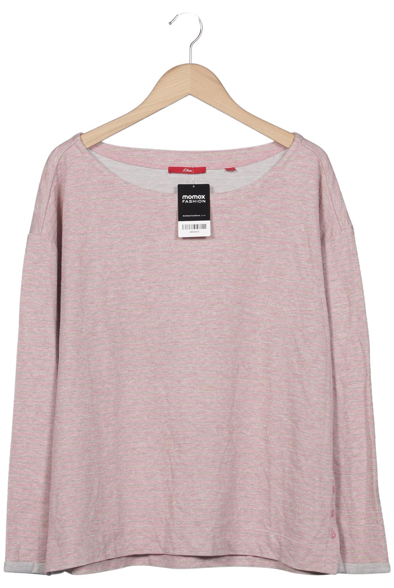 

s.Oliver Damen Langarmshirt, pink, Gr. 46
