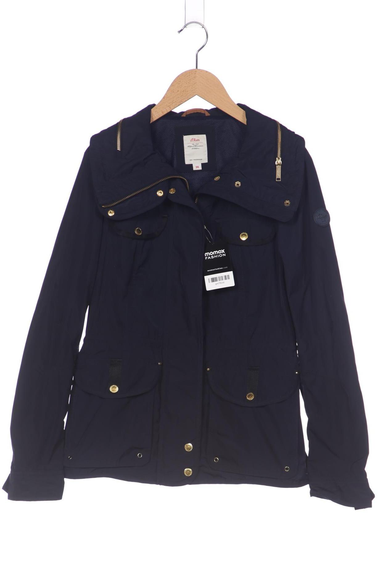 

s.Oliver Damen Jacke, marineblau, Gr. 34