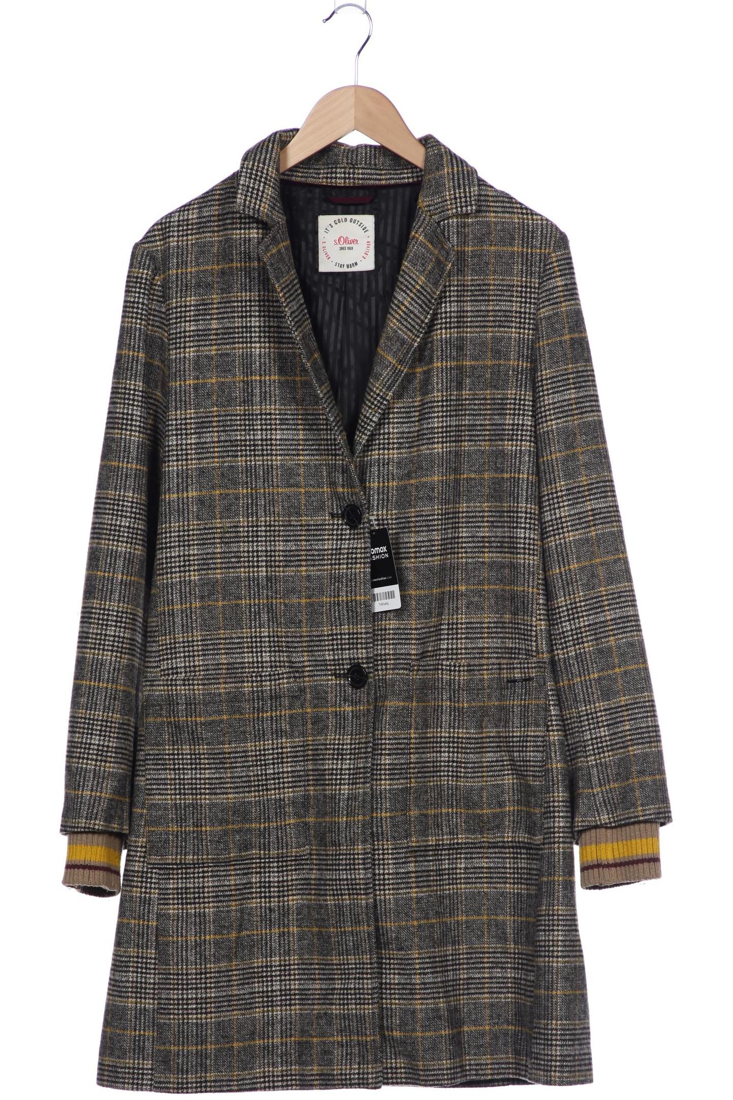 

s.Oliver Damen Mantel, grau, Gr. 46