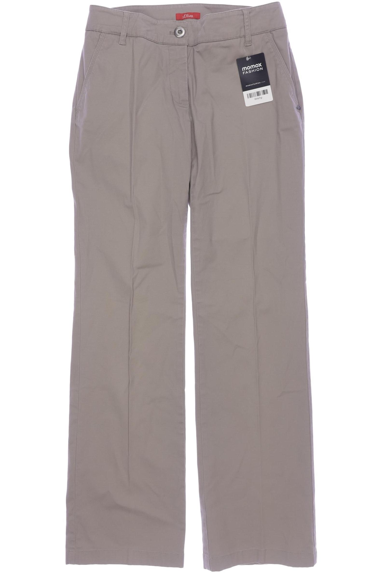 

s.Oliver Damen Stoffhose, braun, Gr. 34