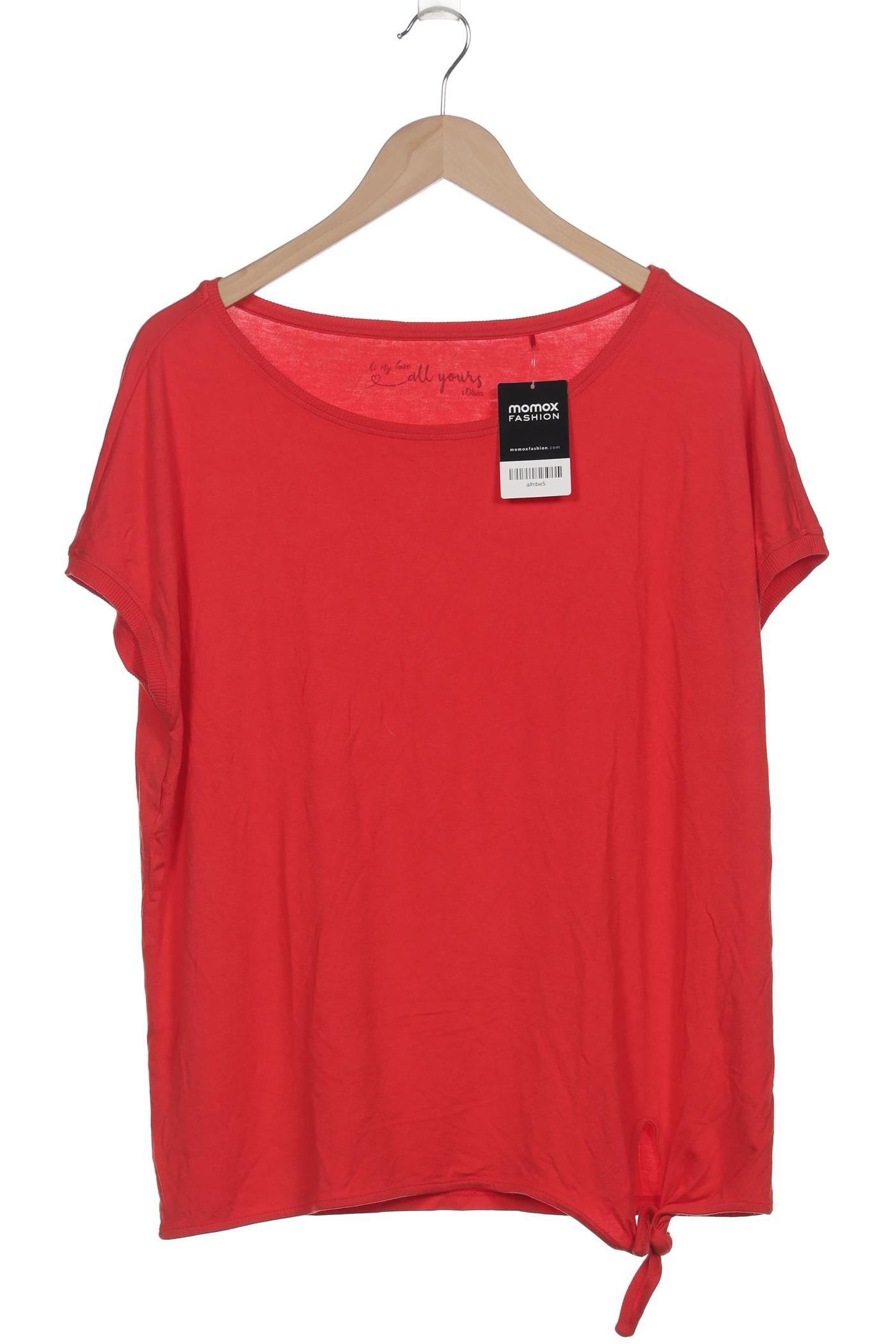 

s.Oliver Damen T-Shirt, rot, Gr. 38