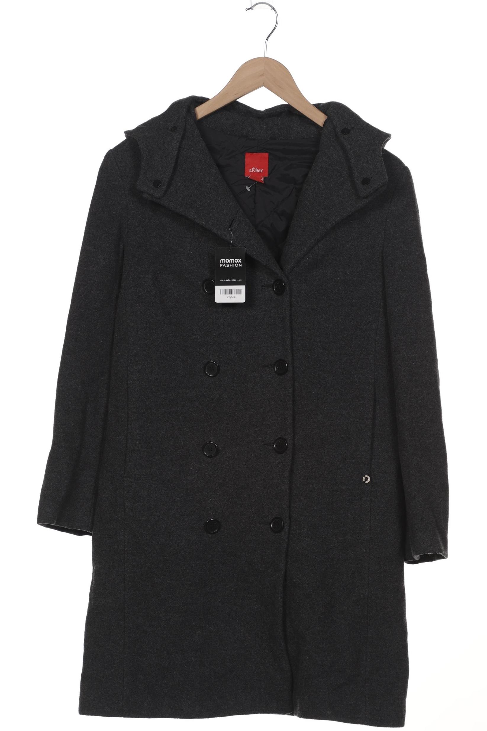 

s.Oliver Damen Mantel, grau, Gr. 40