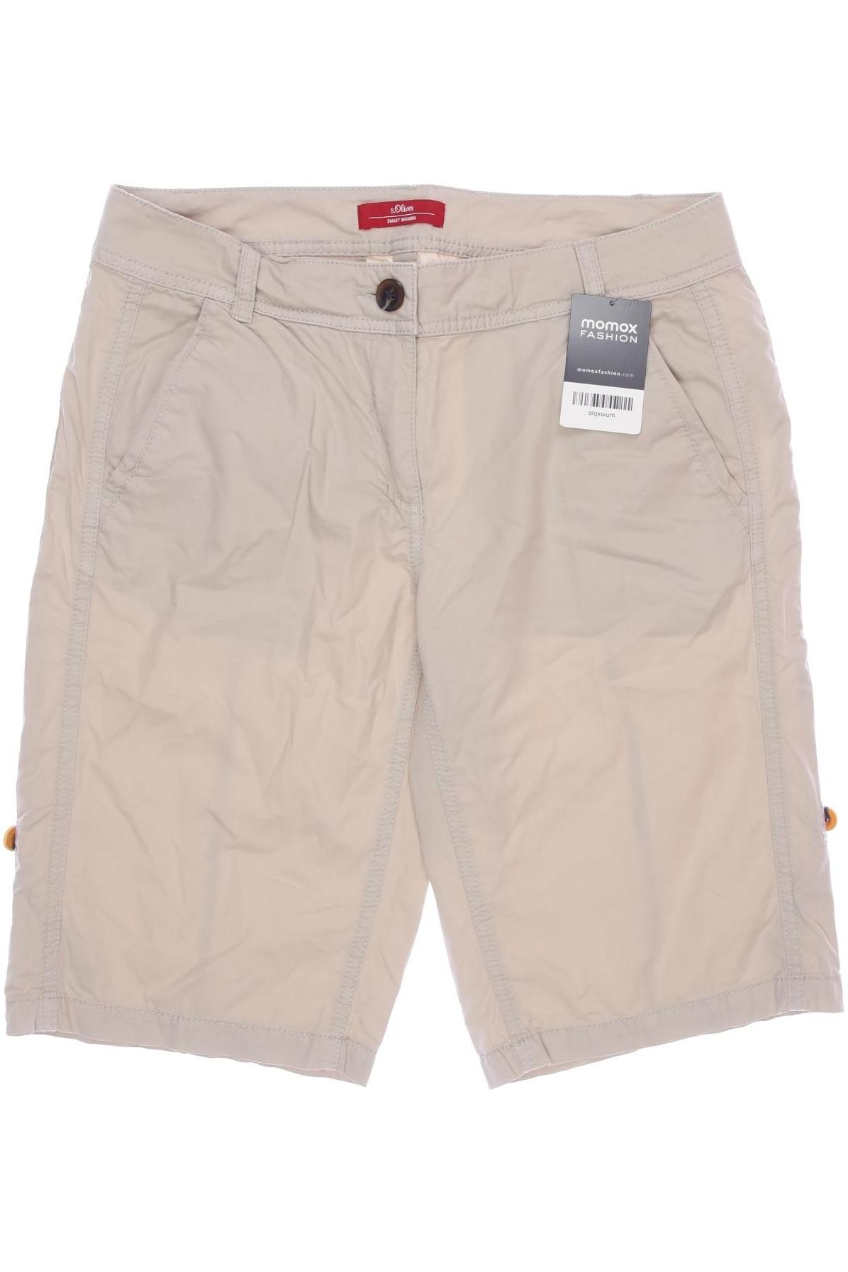 

s.Oliver Damen Shorts, beige, Gr. 38
