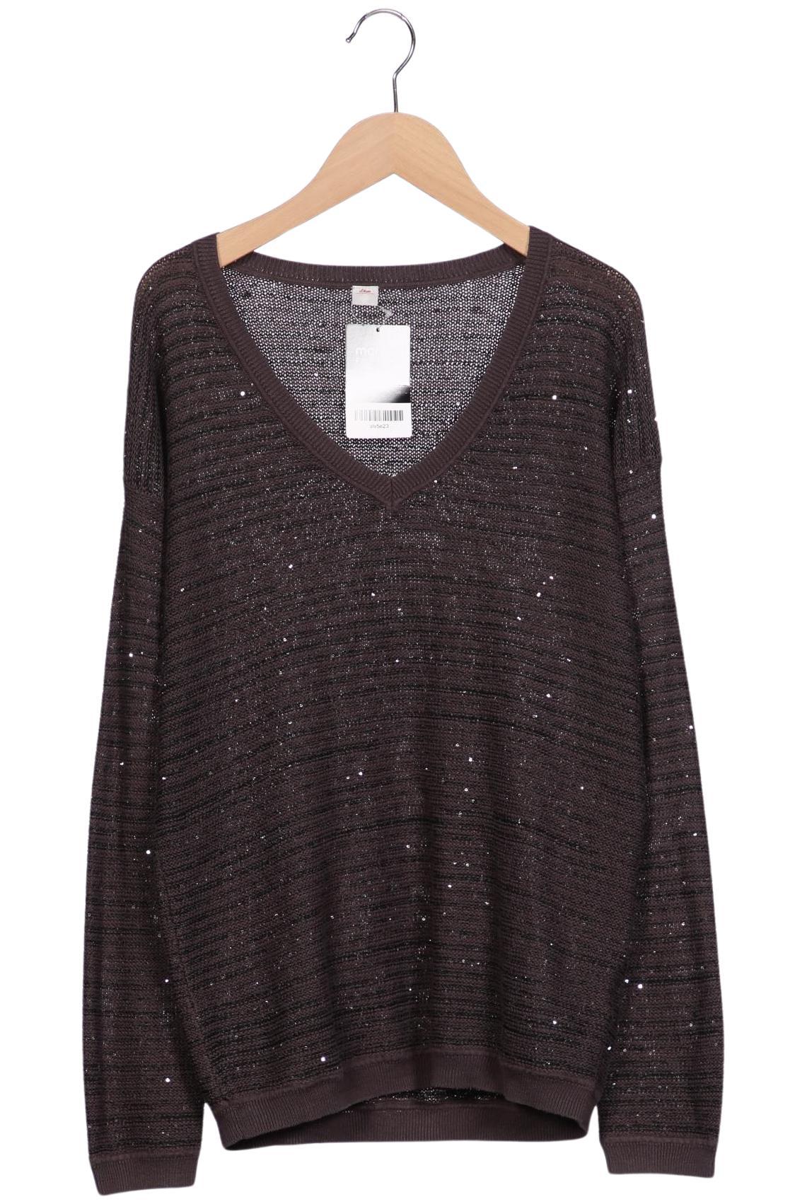 

s.Oliver Damen Pullover, braun, Gr. 36