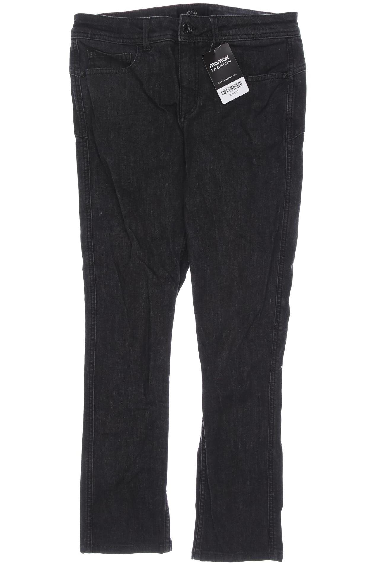

s.Oliver Damen Jeans, grau