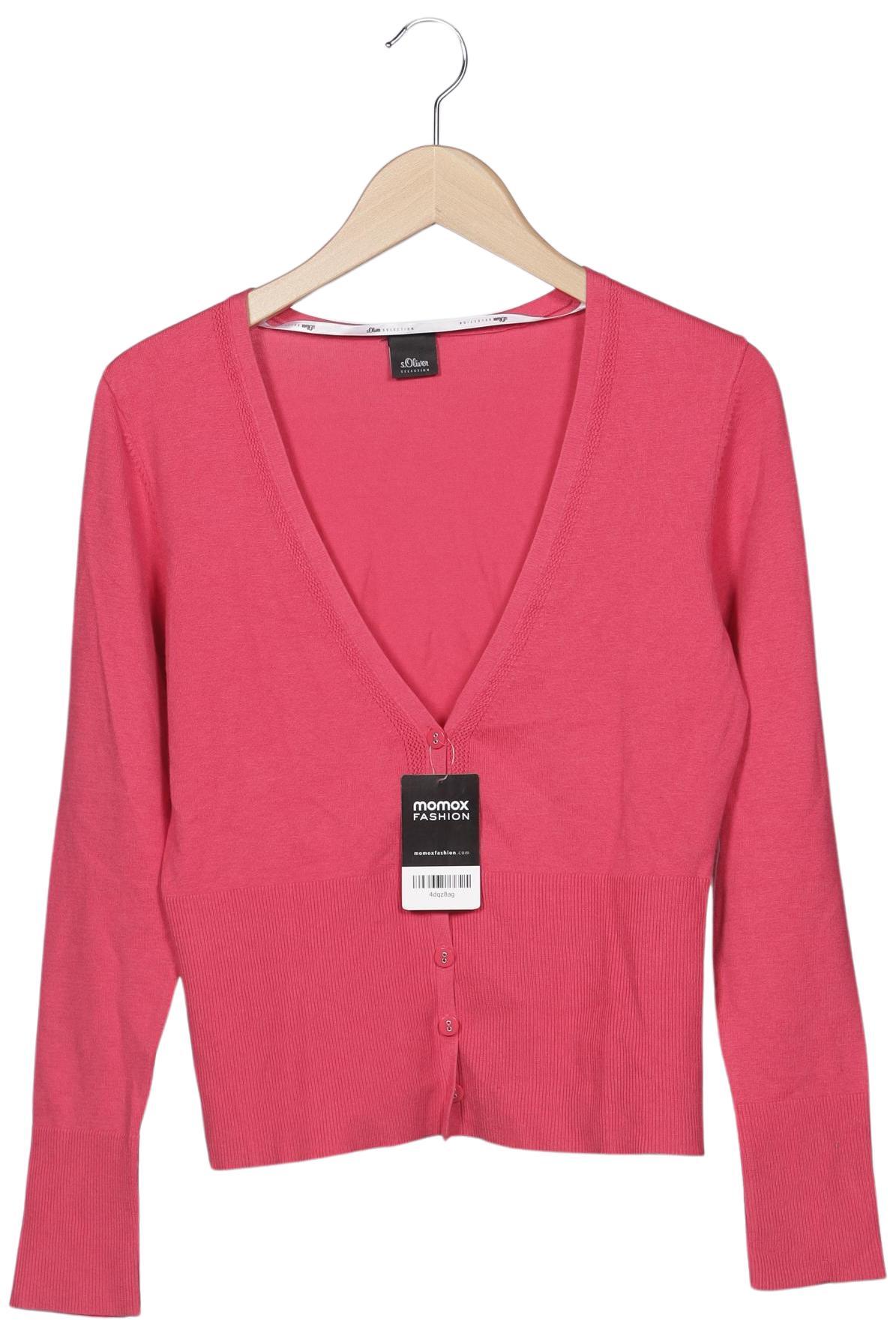 

s.Oliver Damen Strickjacke, pink, Gr. 38