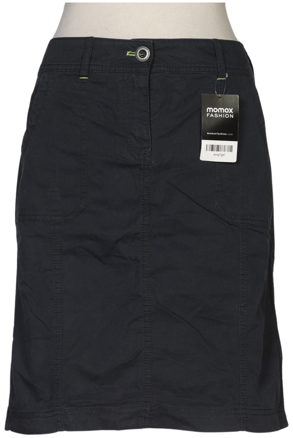 

s.Oliver Damen Rock, marineblau, Gr. 38