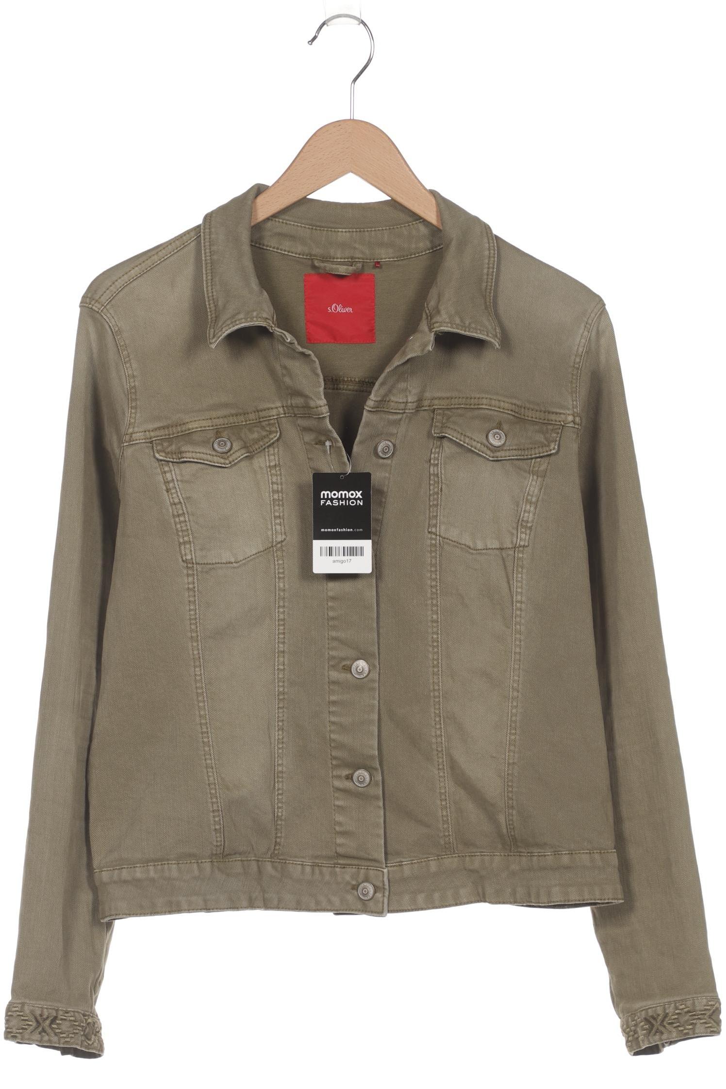 

s.Oliver Damen Jacke, grün, Gr. 44