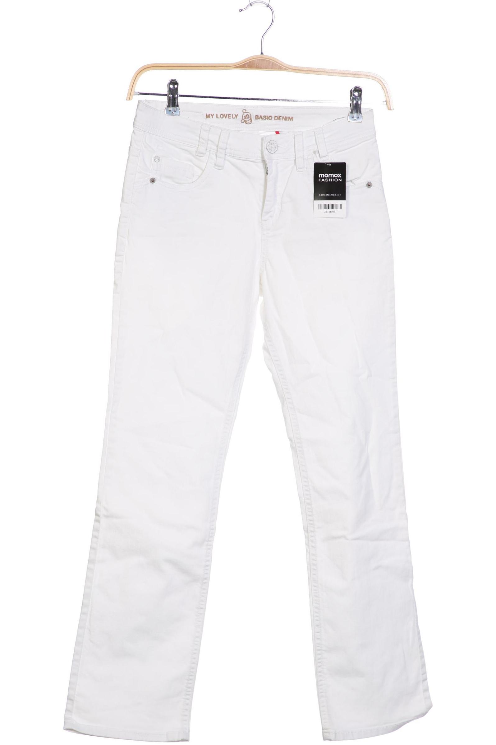 

s.Oliver Damen Jeans, weiß