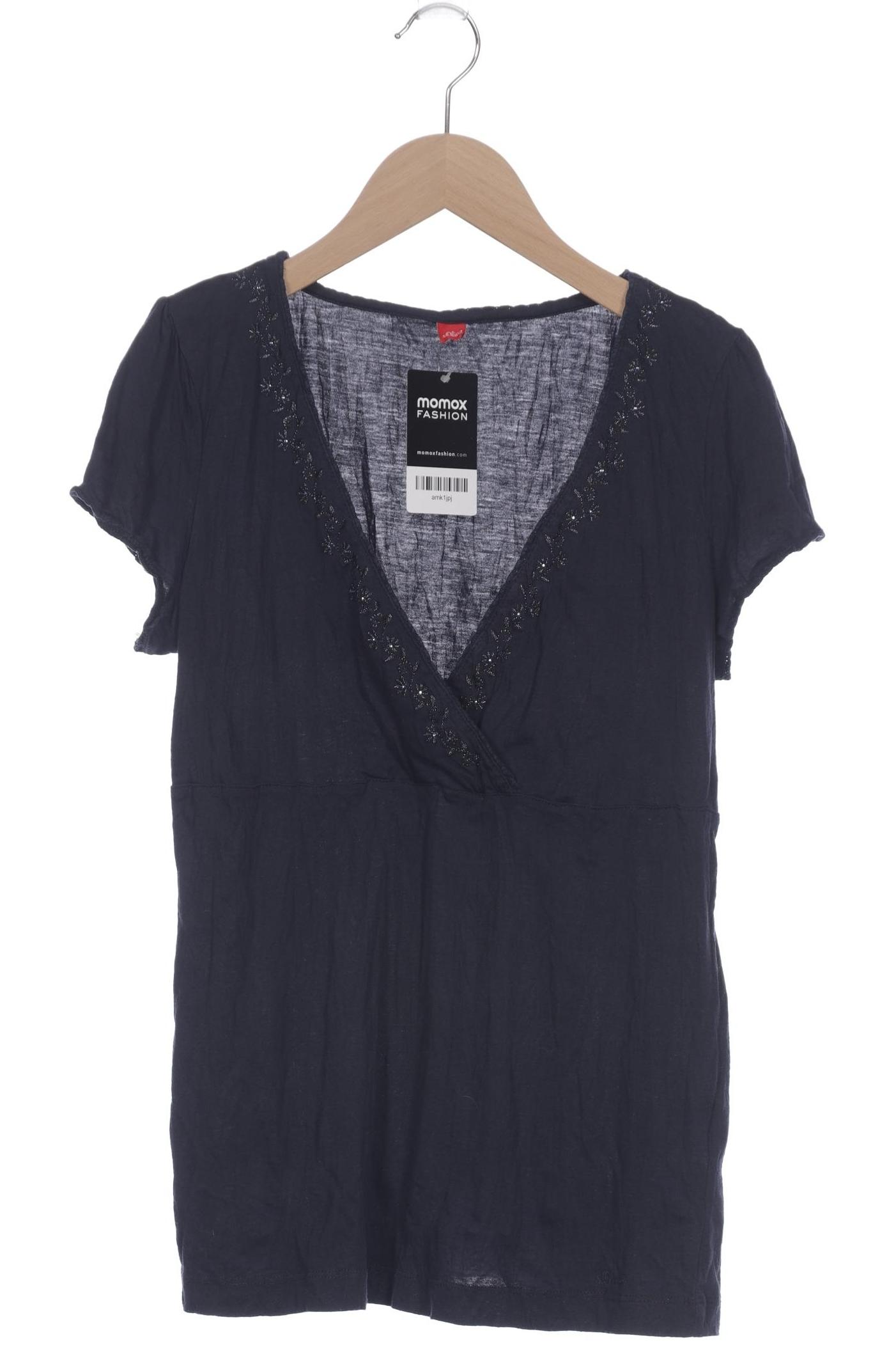 

s.Oliver Damen T-Shirt, marineblau, Gr. 38