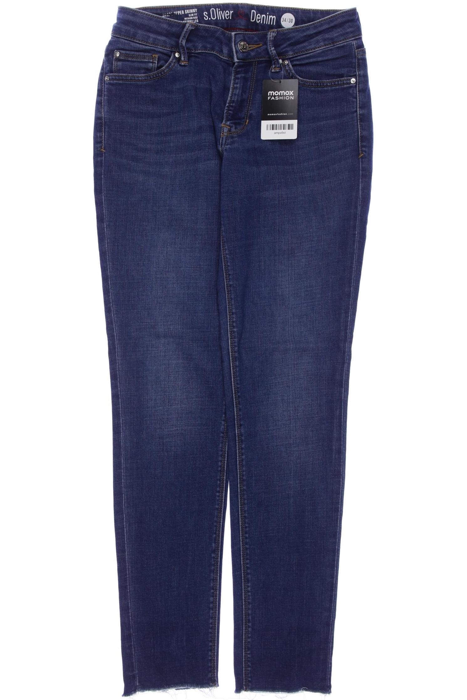 

s.Oliver Damen Jeans, blau, Gr. 34